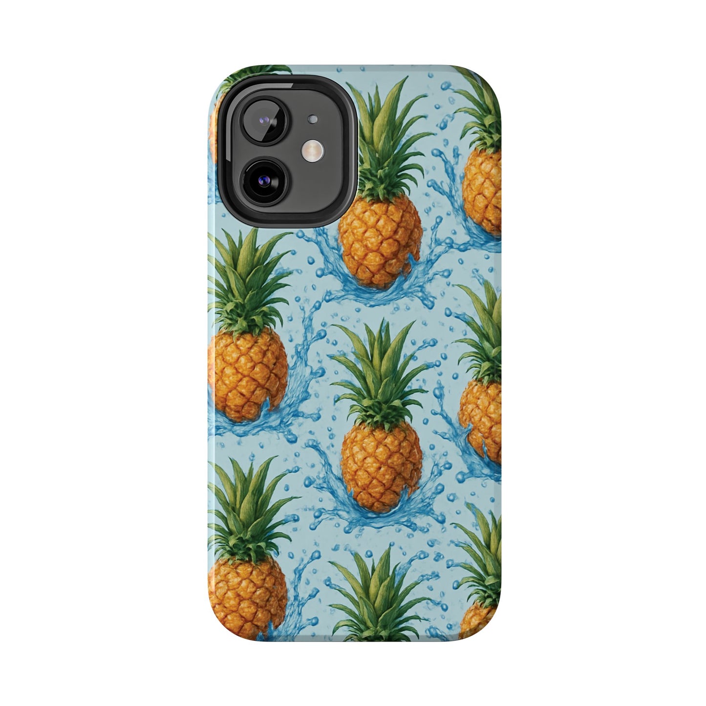 Tropical Pineapple Phone Case, Tough Phone Case, Pineapple Lovers Gift, Summer Vibe Accessory, Cute Phone Cover, Vacation Essentials