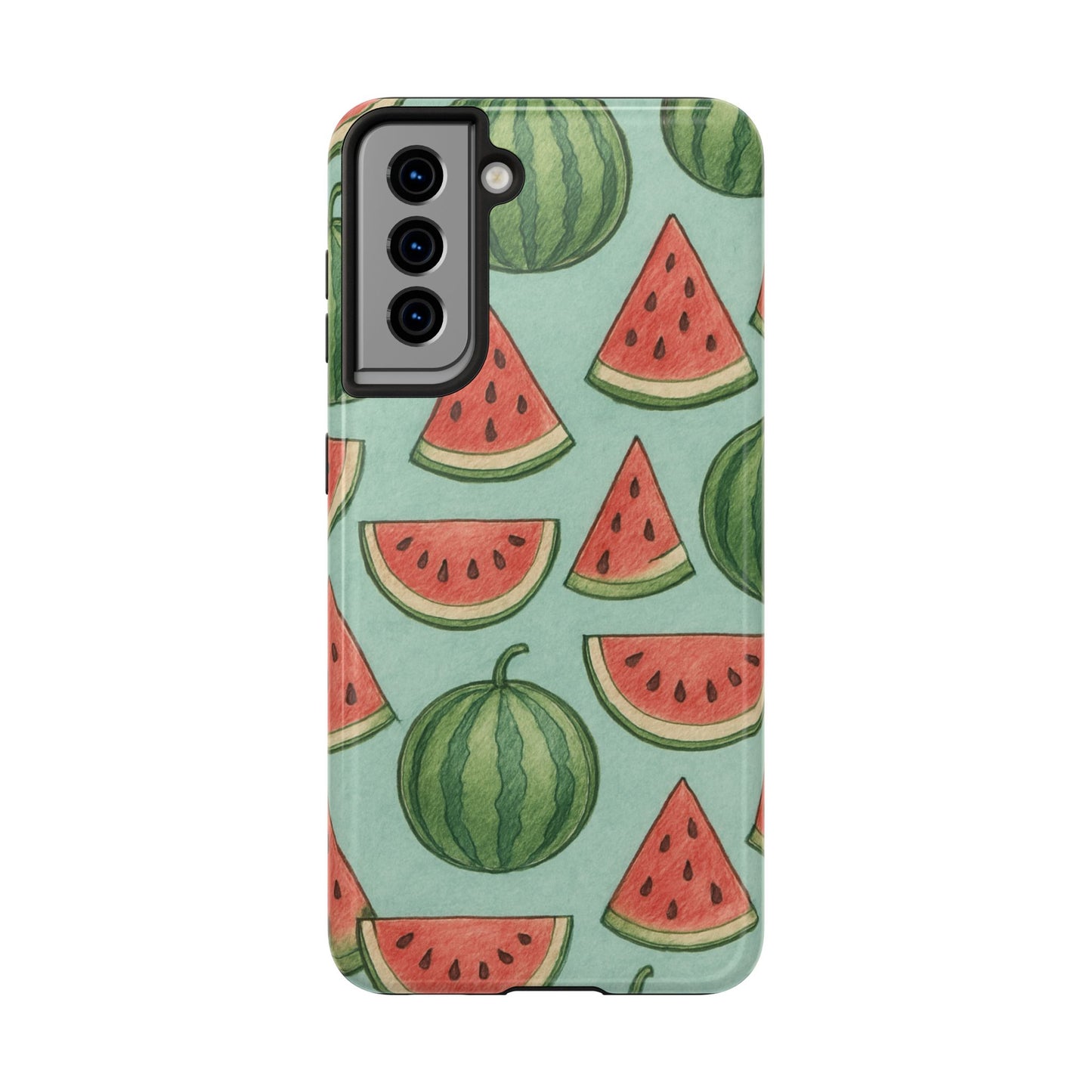 Fun Watermelon Phone Cases, Summer Phone Cover, Cute Fruit Case, Unique Cell Phone Accessory, Gift for Her, Phone Protection