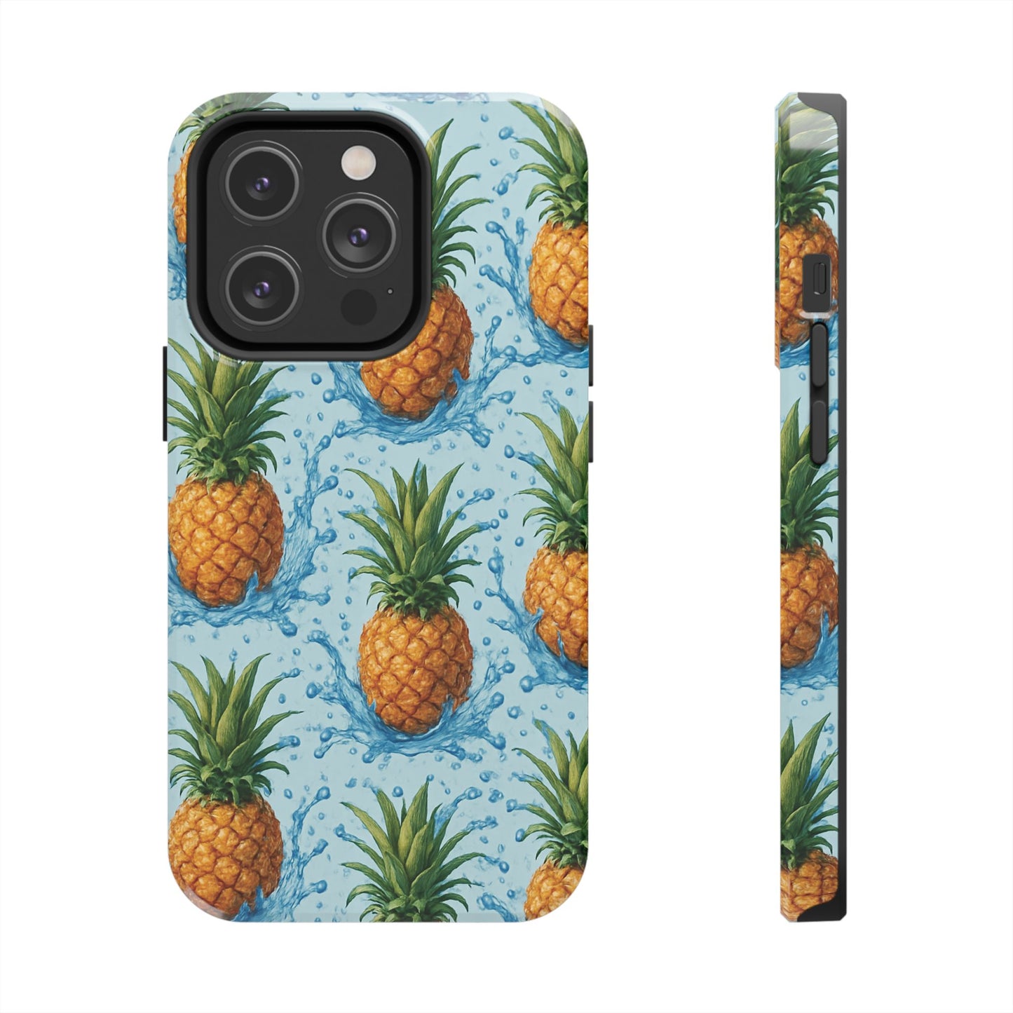 Tropical Pineapple Phone Case, Tough Phone Case, Pineapple Lovers Gift, Summer Vibe Accessory, Cute Phone Cover, Vacation Essentials