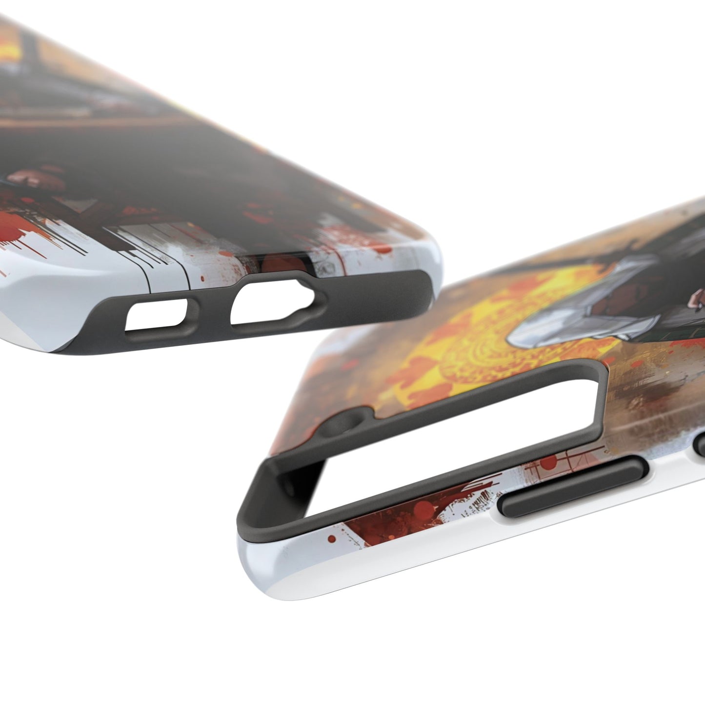 Artistic Tough Phone Cases for Gamers, Unique Phone Cover for Gift, Trendy Phone Accessories, Perfect for Birthdays & Holidays