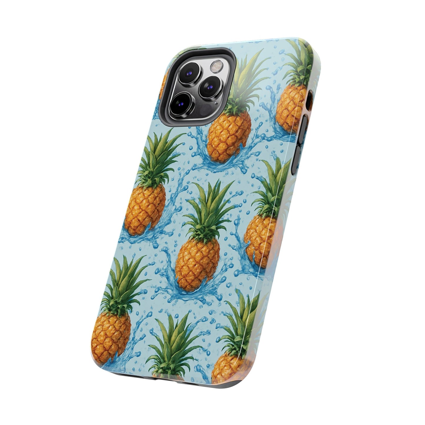 Tropical Pineapple Phone Case, Tough Phone Case, Pineapple Lovers Gift, Summer Vibe Accessory, Cute Phone Cover, Vacation Essentials