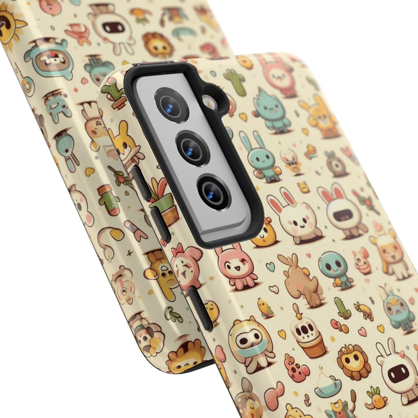Cute Cartoon Phone Cases - Kawaii Design for Kids, Fun Gift for Birthdays, Durable Protection, Unique Colors, Everyday Use
