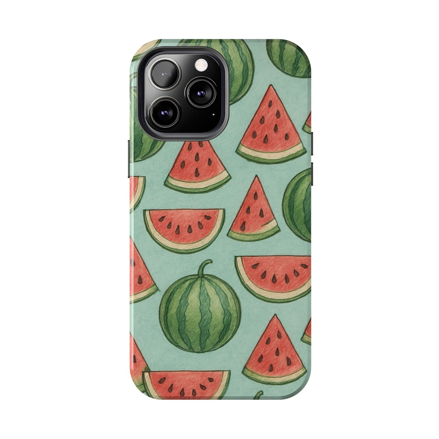 Fun Watermelon Phone Cases, Summer Phone Cover, Cute Fruit Case, Unique Cell Phone Accessory, Gift for Her, Phone Protection