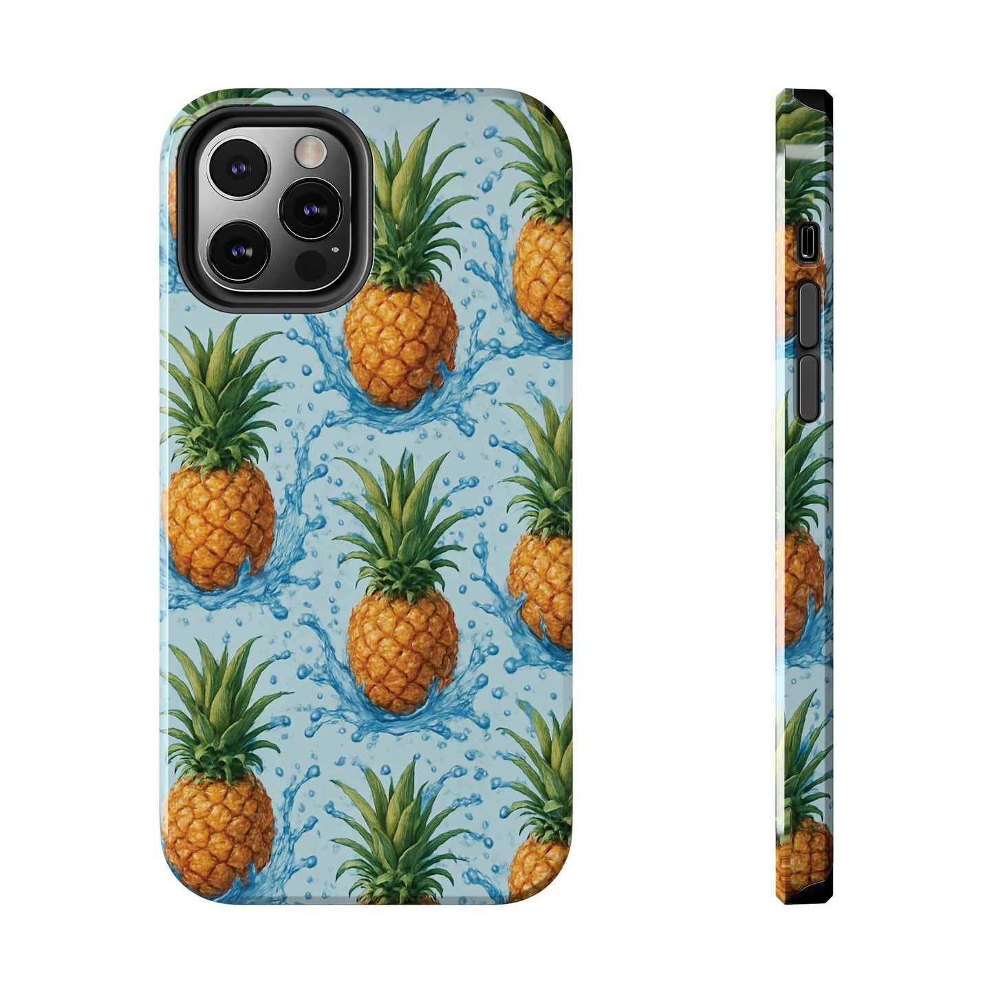 Tropical Pineapple Phone Case, Tough Phone Case, Pineapple Lovers Gift, Summer Vibe Accessory, Cute Phone Cover, Vacation Essentials