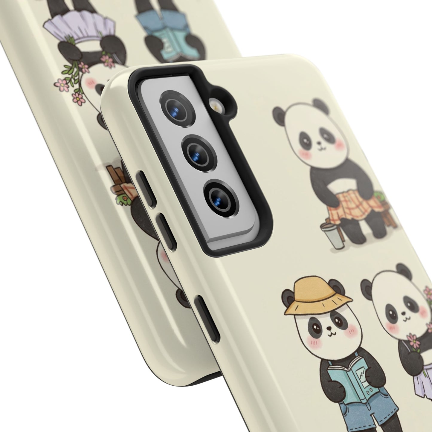 Cute Panda Tough Phone Cases | Stylish Phone Cover, Gifts for Animal Lovers, Kids Accessories, Cute Phone Protector, Fun Design