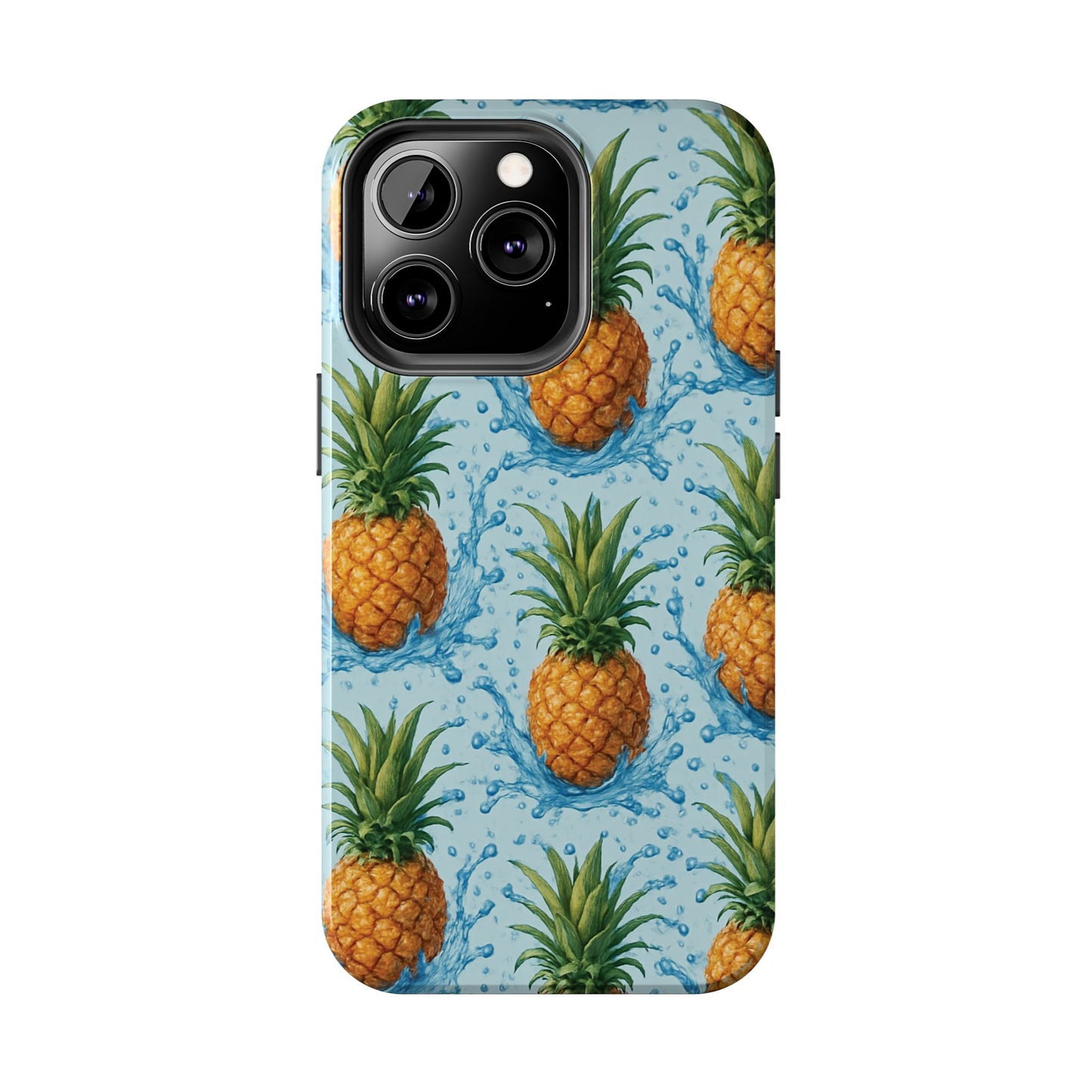 Tropical Pineapple Phone Case, Tough Phone Case, Pineapple Lovers Gift, Summer Vibe Accessory, Cute Phone Cover, Vacation Essentials