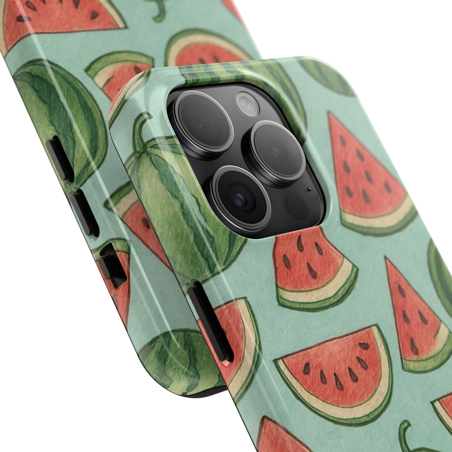 Fun Watermelon Phone Cases, Summer Phone Cover, Cute Fruit Case, Unique Cell Phone Accessory, Gift for Her, Phone Protection