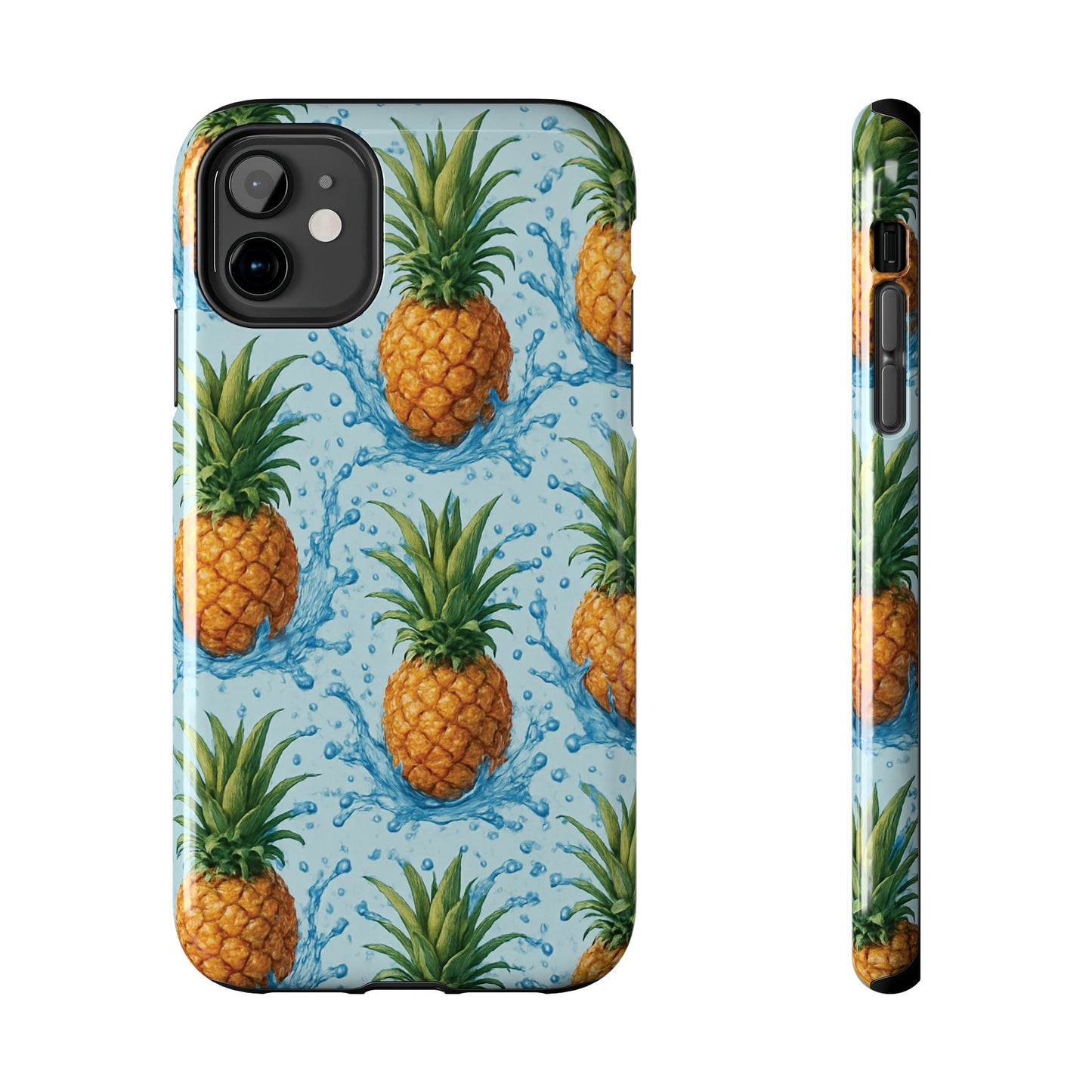 Tropical Pineapple Phone Case, Tough Phone Case, Pineapple Lovers Gift, Summer Vibe Accessory, Cute Phone Cover, Vacation Essentials
