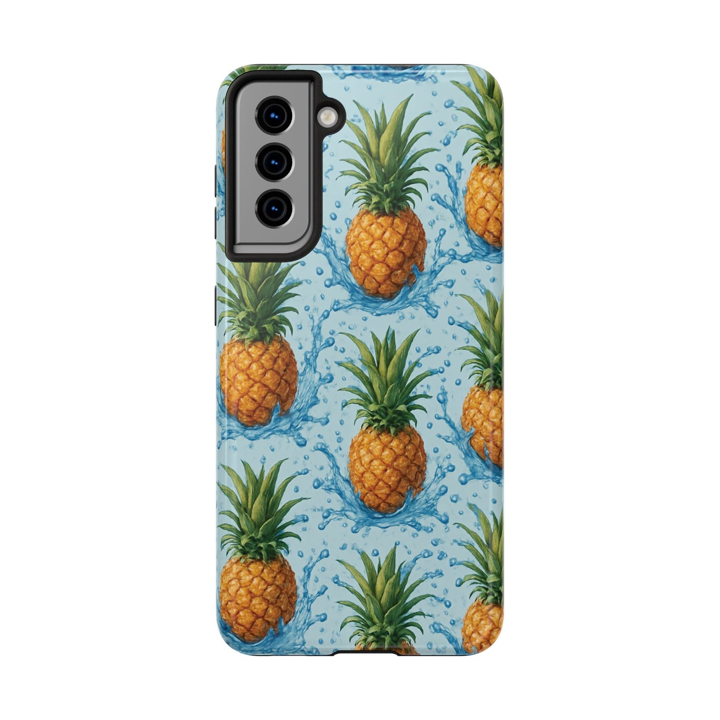 Tropical Pineapple Phone Case, Tough Phone Case, Pineapple Lovers Gift, Summer Vibe Accessory, Cute Phone Cover, Vacation Essentials