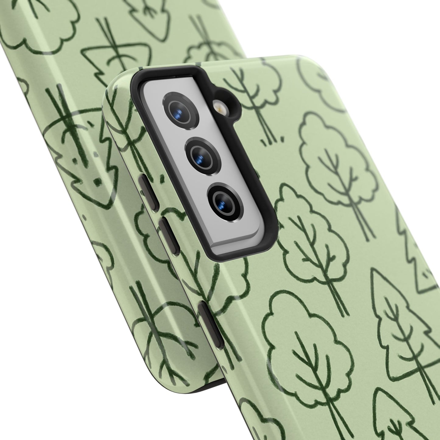 Nature-Inspired Tough Phone Cases | Forest Pattern, Eco-Friendly Design, Gift for Nature Lovers, Outdoor Enthusiasts, Phone Protection