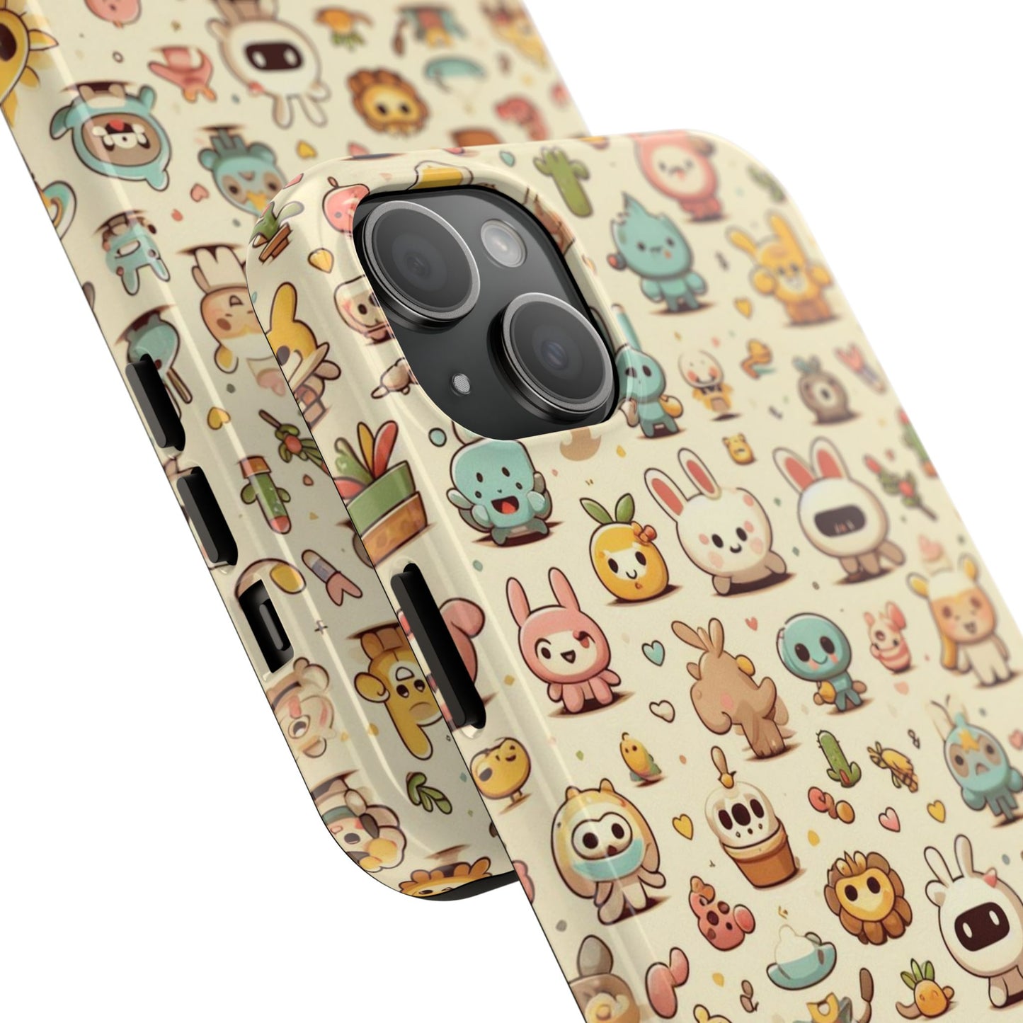 Cute Cartoon Phone Cases - Kawaii Design for Kids, Fun Gift for Birthdays, Durable Protection, Unique Colors, Everyday Use