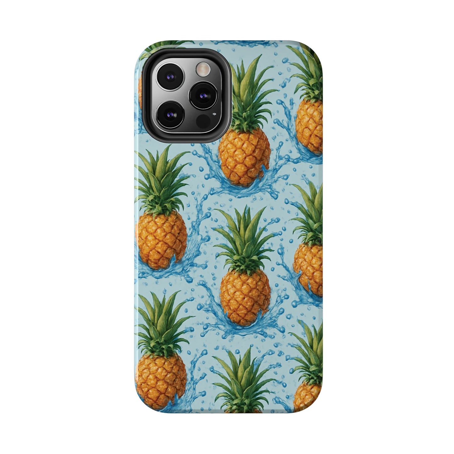Tropical Pineapple Phone Case, Tough Phone Case, Pineapple Lovers Gift, Summer Vibe Accessory, Cute Phone Cover, Vacation Essentials