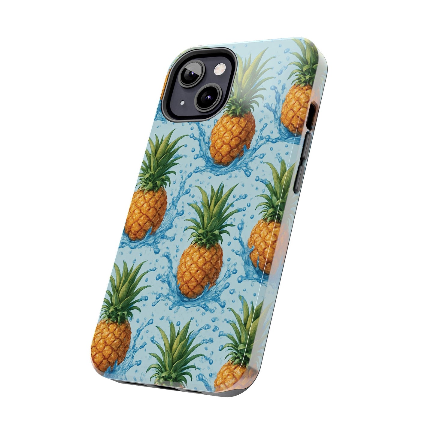 Tropical Pineapple Phone Case, Tough Phone Case, Pineapple Lovers Gift, Summer Vibe Accessory, Cute Phone Cover, Vacation Essentials