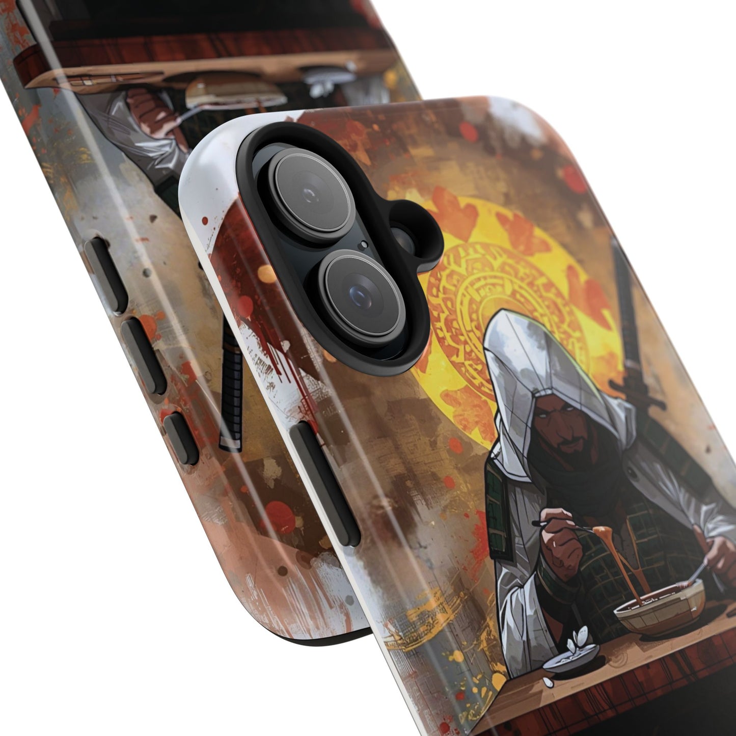 Artistic Tough Phone Cases for Gamers, Unique Phone Cover for Gift, Trendy Phone Accessories, Perfect for Birthdays & Holidays