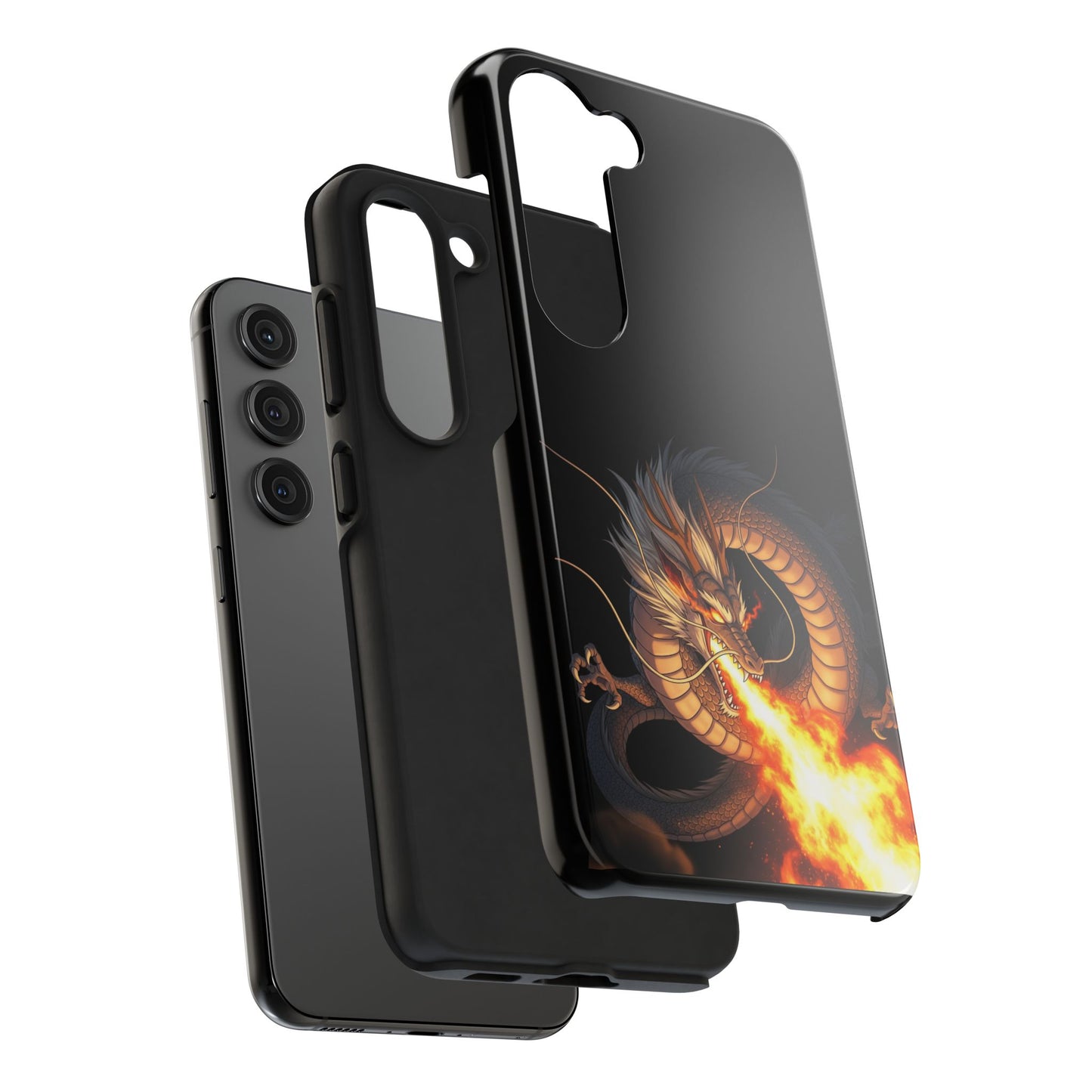 Dragon Fire Phone Case | Tough & Stylish, Perfect for Gamers, Gift for Tech Lovers, Protective Accessory, Adjustable Fit