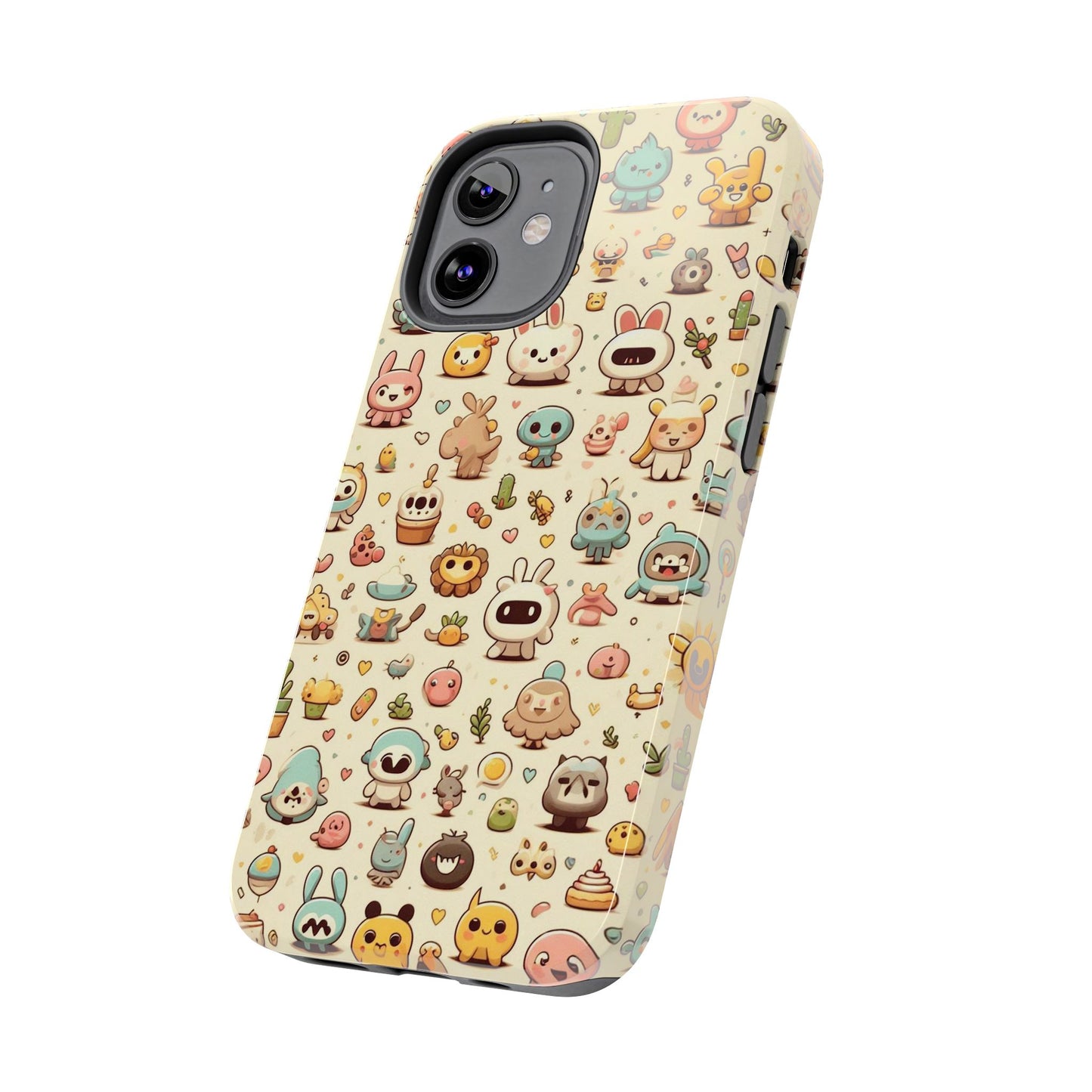 Cute Cartoon Phone Cases - Kawaii Design for Kids, Fun Gift for Birthdays, Durable Protection, Unique Colors, Everyday Use