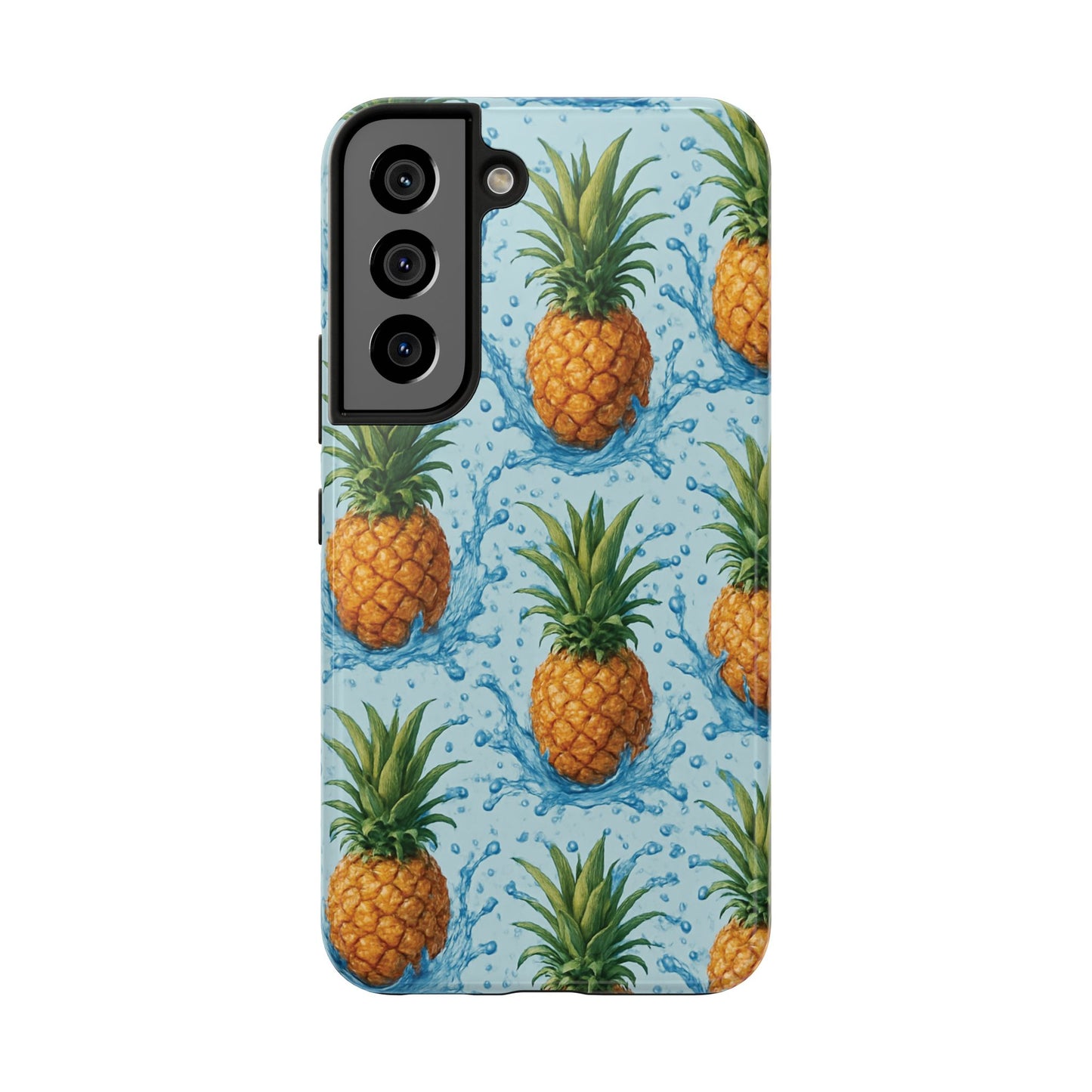 Tropical Pineapple Phone Case, Tough Phone Case, Pineapple Lovers Gift, Summer Vibe Accessory, Cute Phone Cover, Vacation Essentials