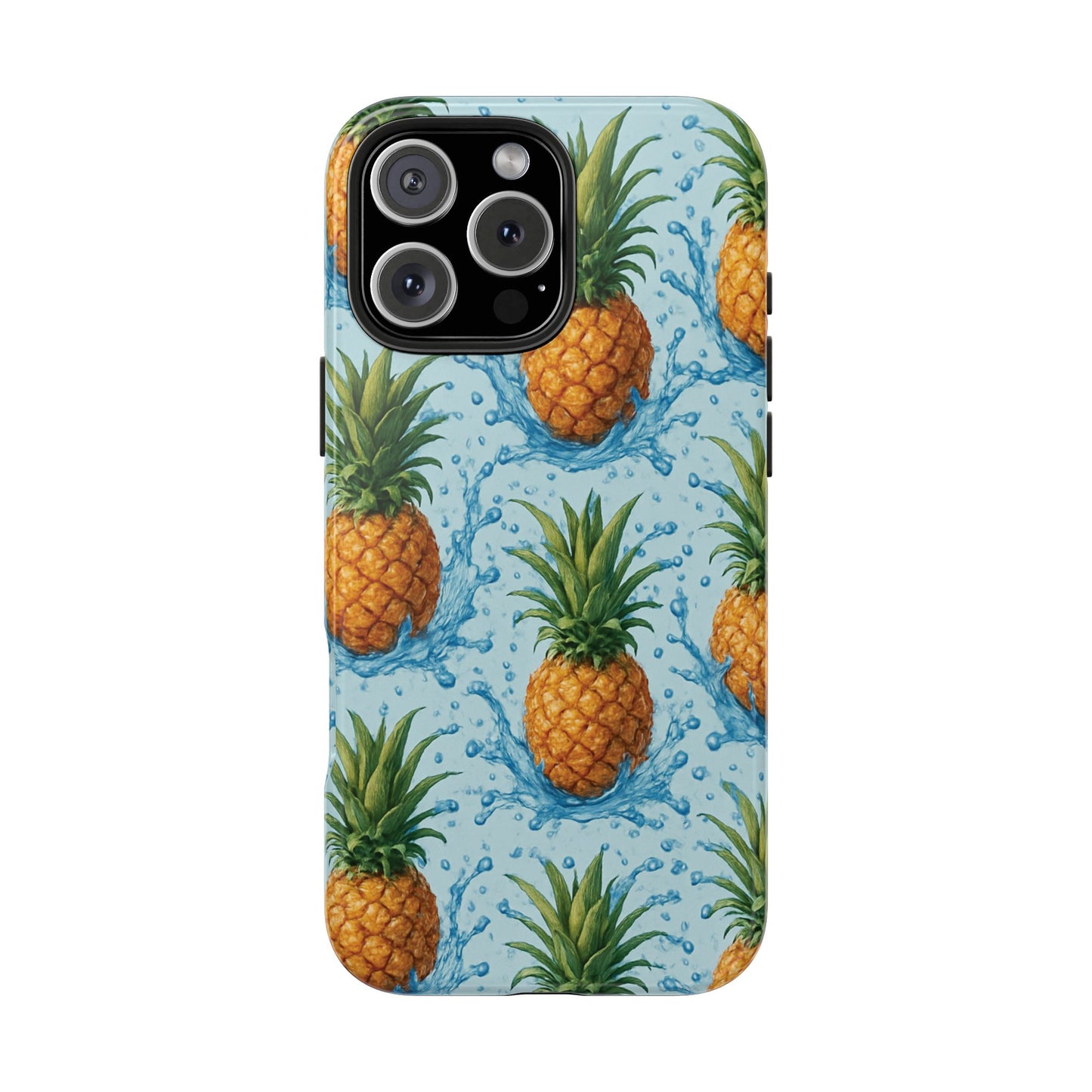 Tropical Pineapple Phone Case, Tough Phone Case, Pineapple Lovers Gift, Summer Vibe Accessory, Cute Phone Cover, Vacation Essentials