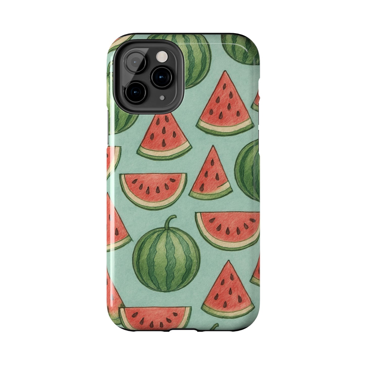Fun Watermelon Phone Cases, Summer Phone Cover, Cute Fruit Case, Unique Cell Phone Accessory, Gift for Her, Phone Protection