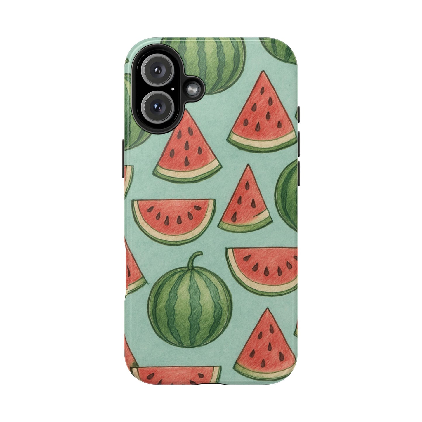Fun Watermelon Phone Cases, Summer Phone Cover, Cute Fruit Case, Unique Cell Phone Accessory, Gift for Her, Phone Protection