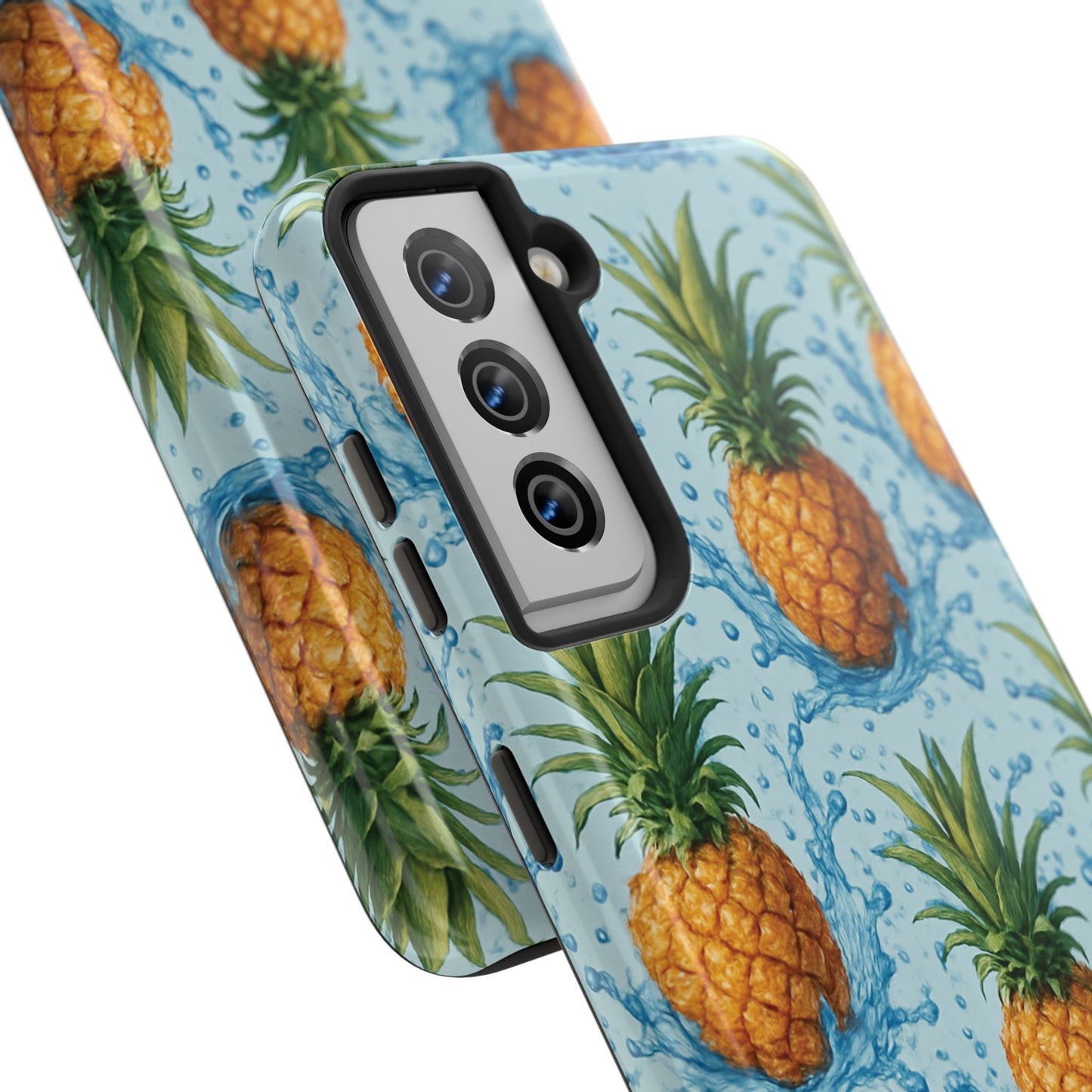 Tropical Pineapple Phone Case, Tough Phone Case, Pineapple Lovers Gift, Summer Vibe Accessory, Cute Phone Cover, Vacation Essentials