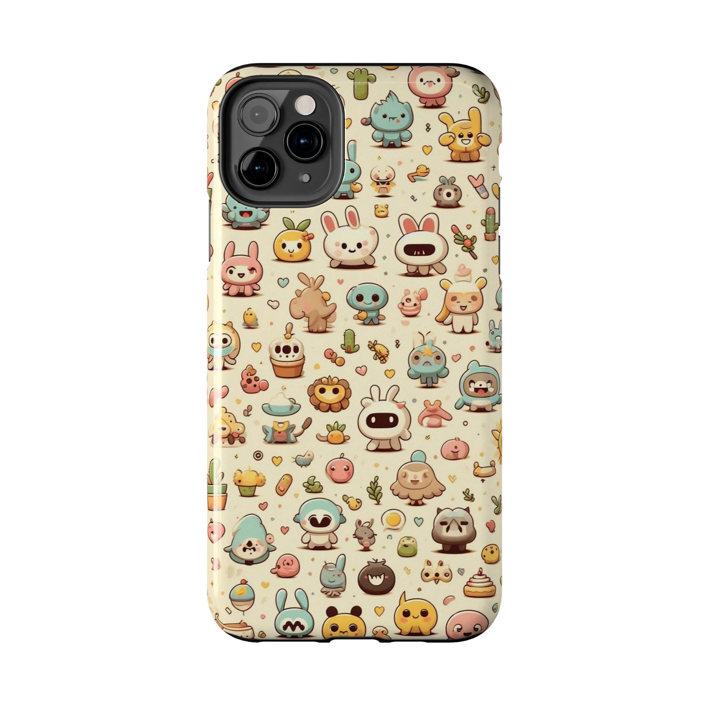 Cute Cartoon Phone Cases - Kawaii Design for Kids, Fun Gift for Birthdays, Durable Protection, Unique Colors, Everyday Use