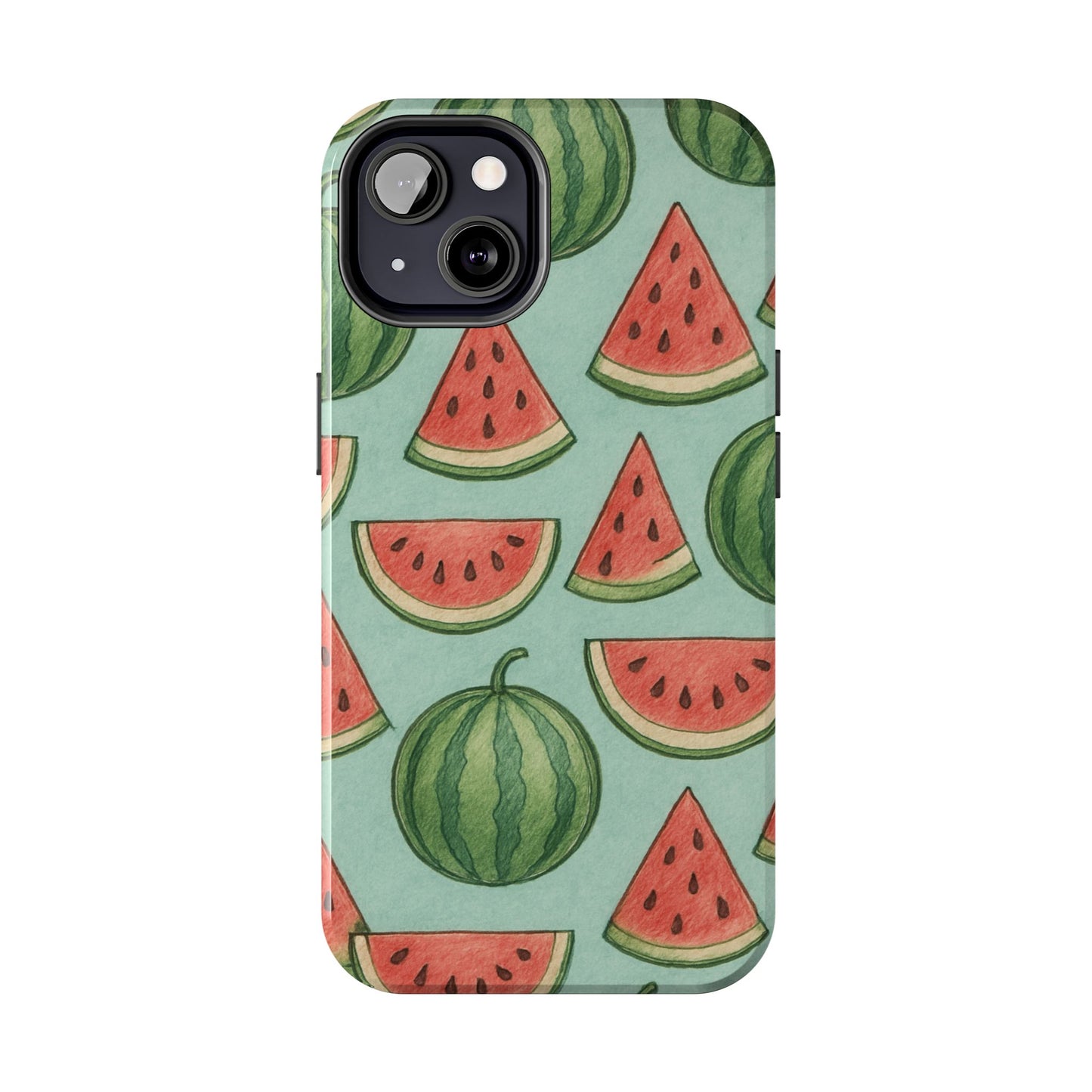 Fun Watermelon Phone Cases, Summer Phone Cover, Cute Fruit Case, Unique Cell Phone Accessory, Gift for Her, Phone Protection