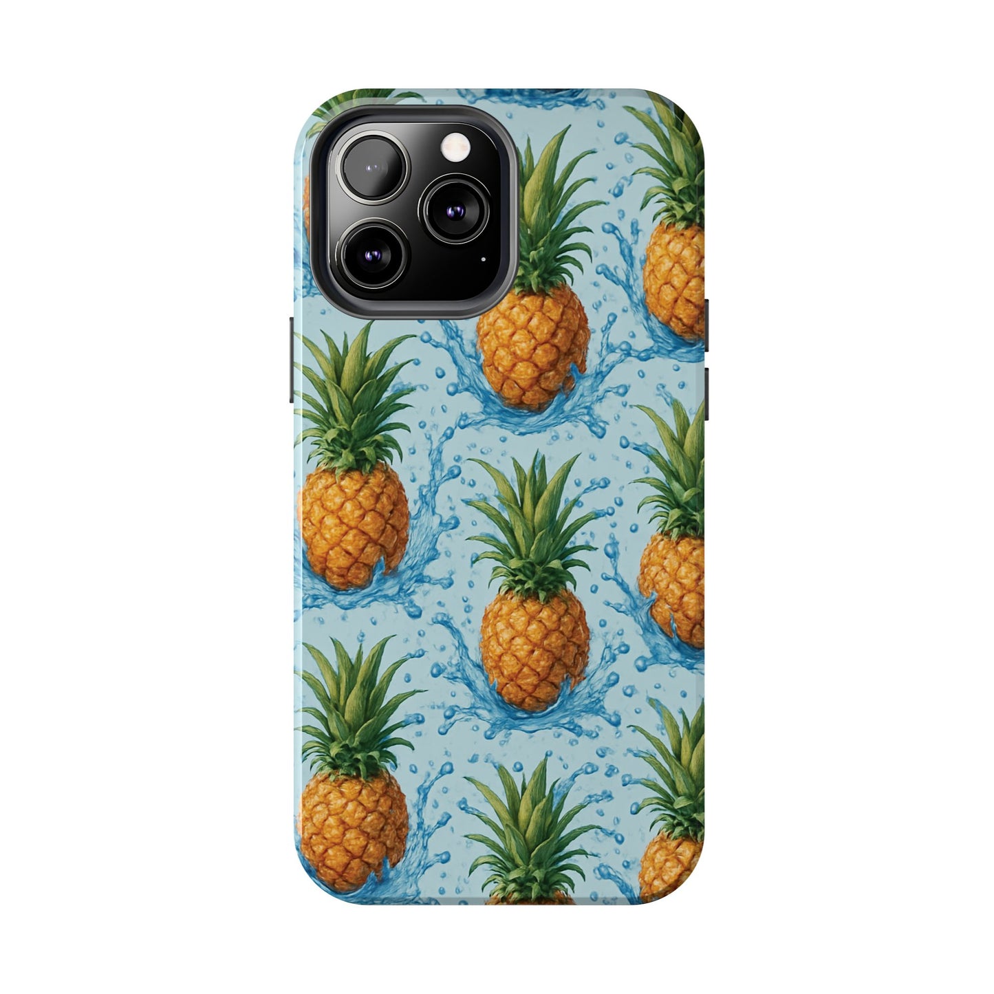 Tropical Pineapple Phone Case, Tough Phone Case, Pineapple Lovers Gift, Summer Vibe Accessory, Cute Phone Cover, Vacation Essentials