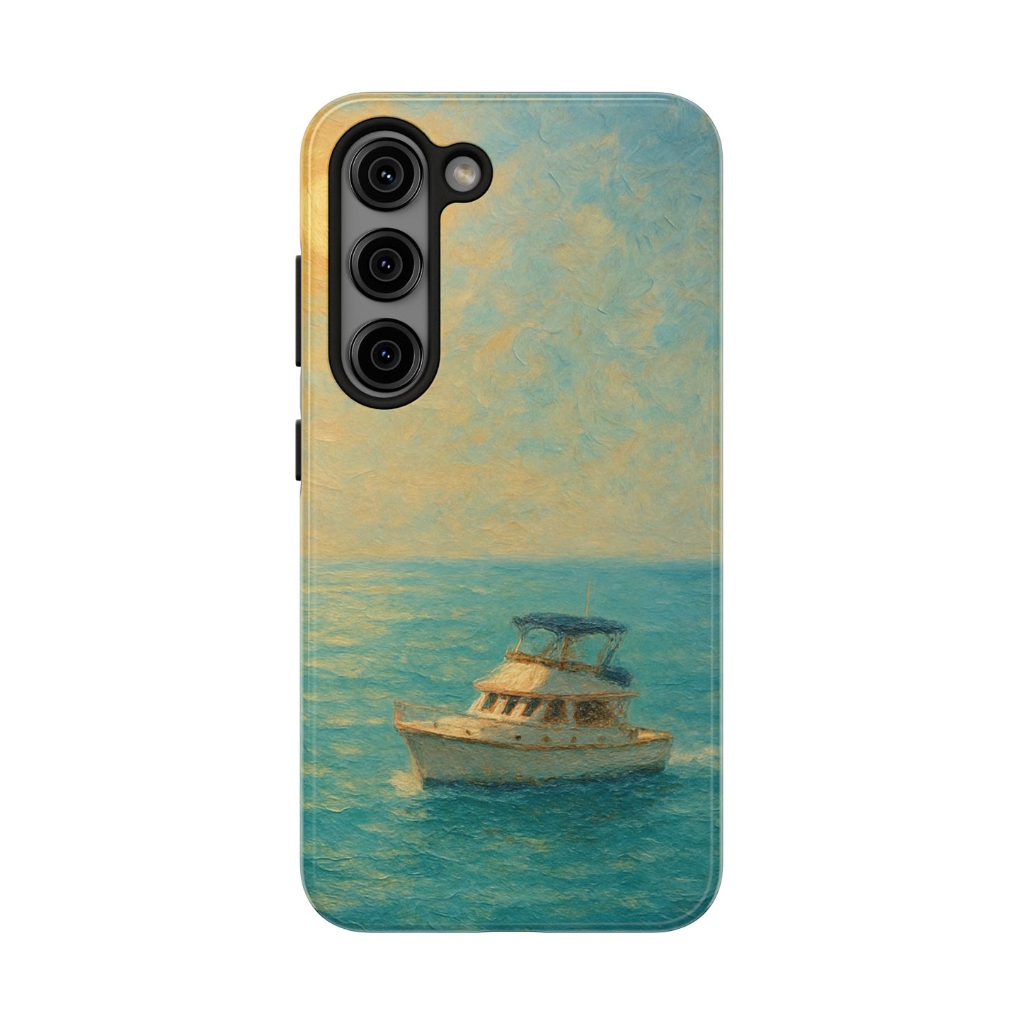 Scenic Ocean Phone Case, Nautical Tough Cases, Beach Lover Gift, Sailboat Decor, Coastal Home Accessories