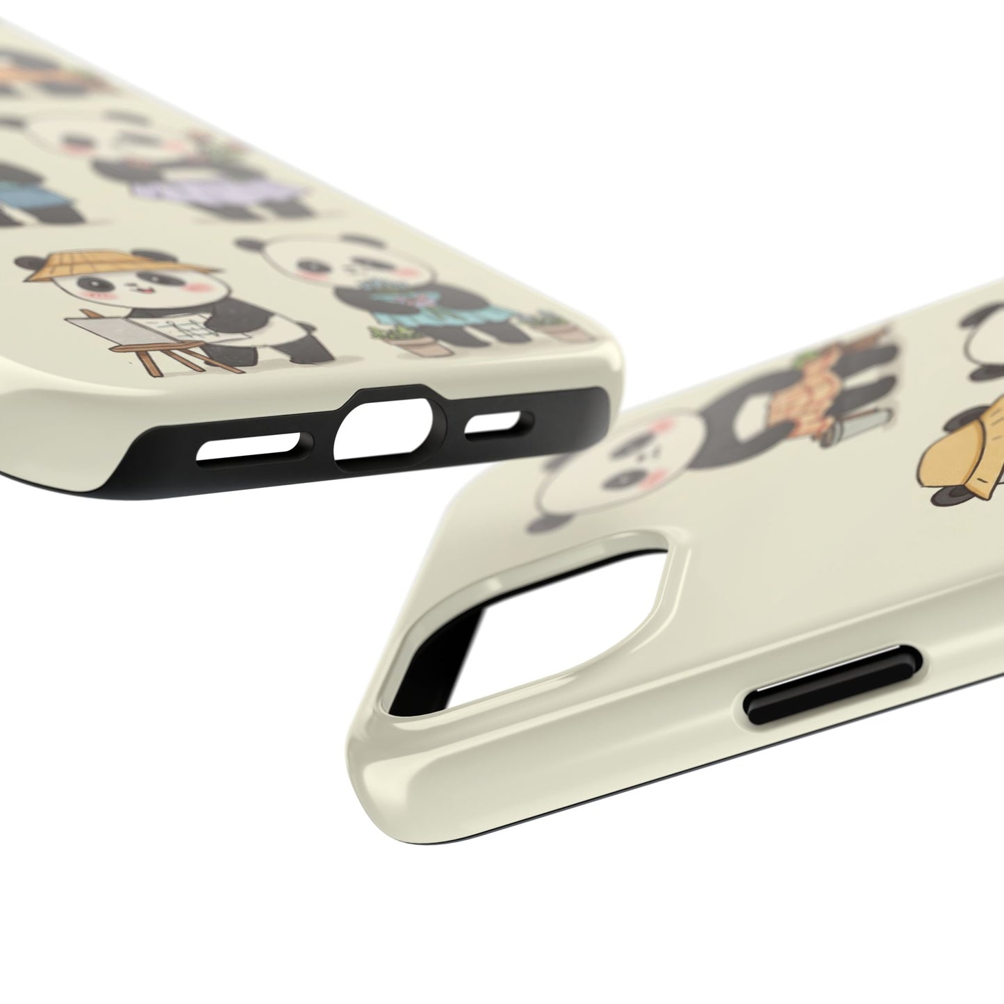 Cute Panda Tough Phone Cases | Stylish Phone Cover, Gifts for Animal Lovers, Kids Accessories, Cute Phone Protector, Fun Design