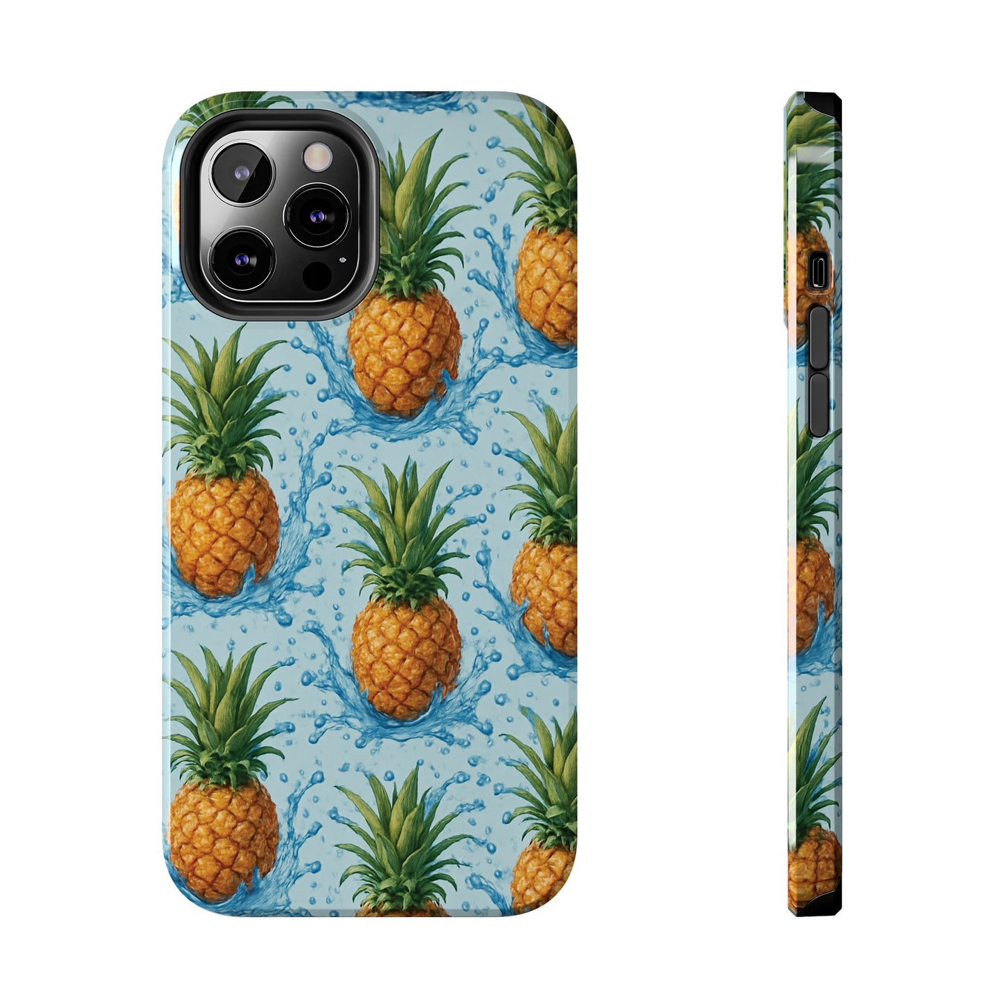 Tropical Pineapple Phone Case, Tough Phone Case, Pineapple Lovers Gift, Summer Vibe Accessory, Cute Phone Cover, Vacation Essentials