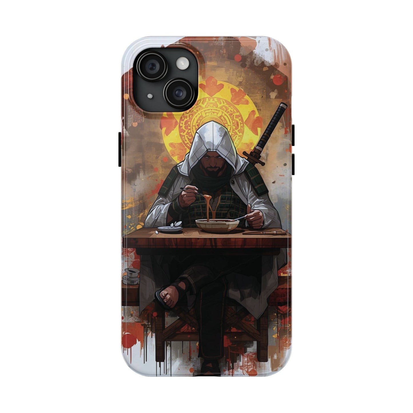 Artistic Tough Phone Cases for Gamers, Unique Phone Cover for Gift, Trendy Phone Accessories, Perfect for Birthdays & Holidays
