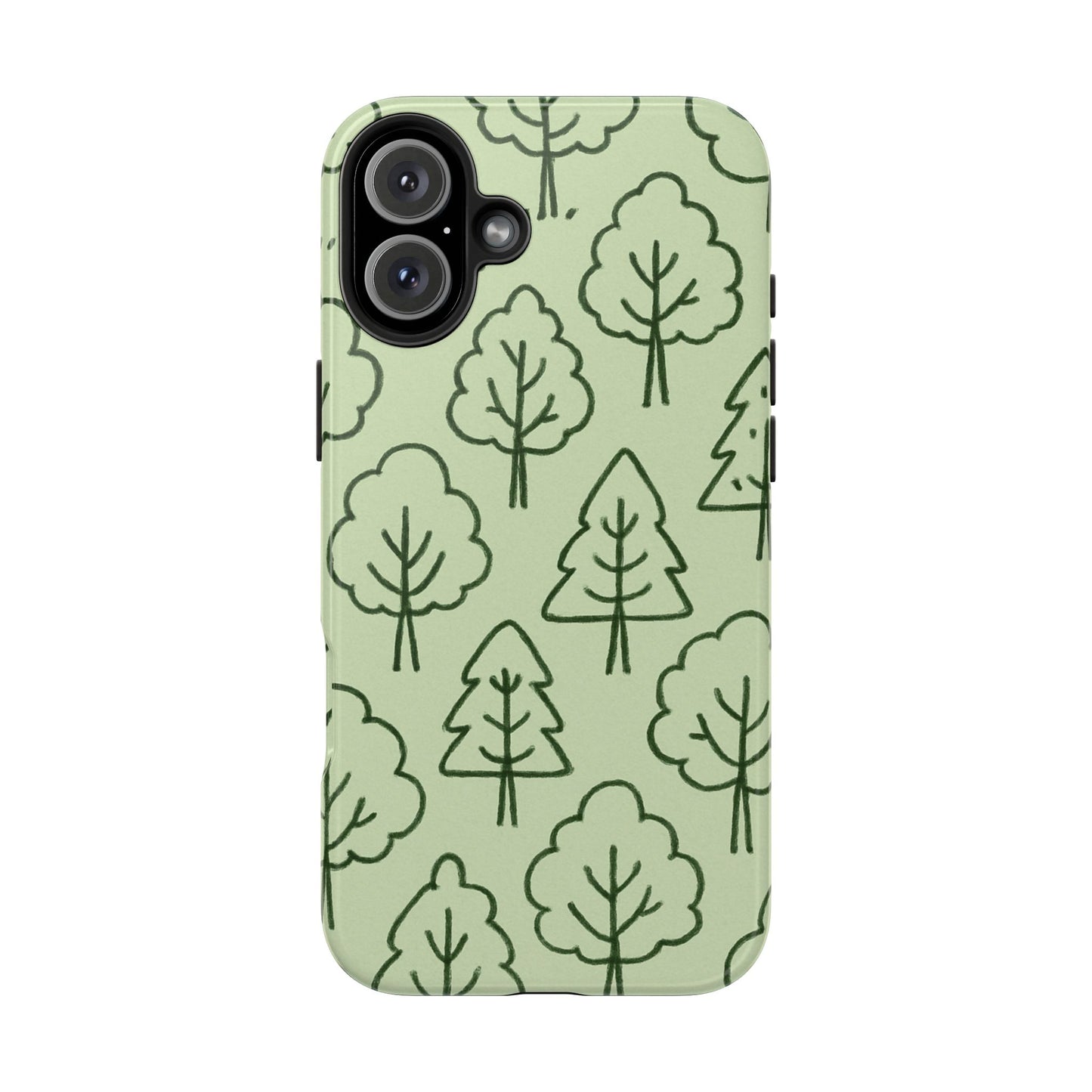 Nature-Inspired Tough Phone Cases | Forest Pattern, Eco-Friendly Design, Gift for Nature Lovers, Outdoor Enthusiasts, Phone Protection