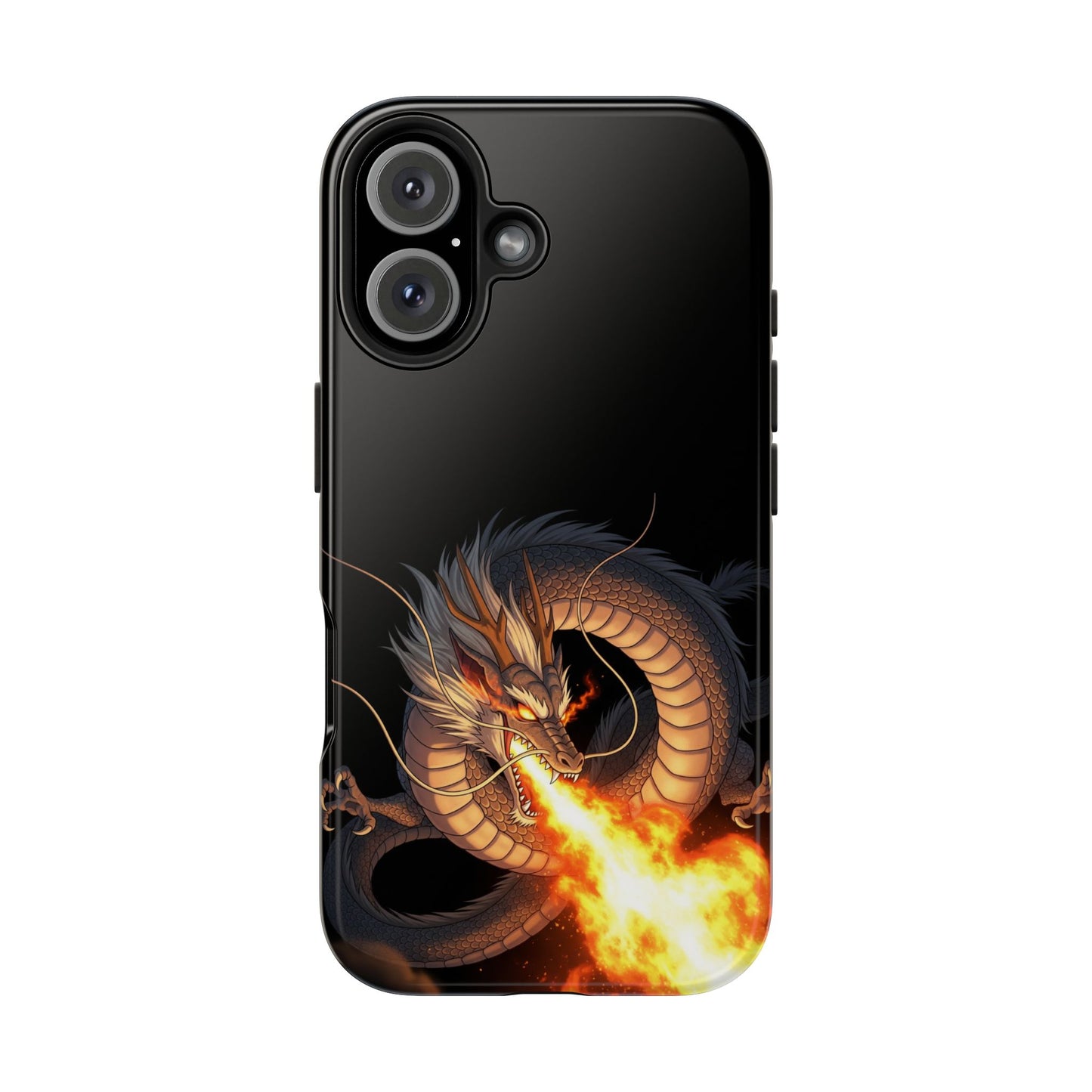 Dragon Fire Phone Case | Tough & Stylish, Perfect for Gamers, Gift for Tech Lovers, Protective Accessory, Adjustable Fit