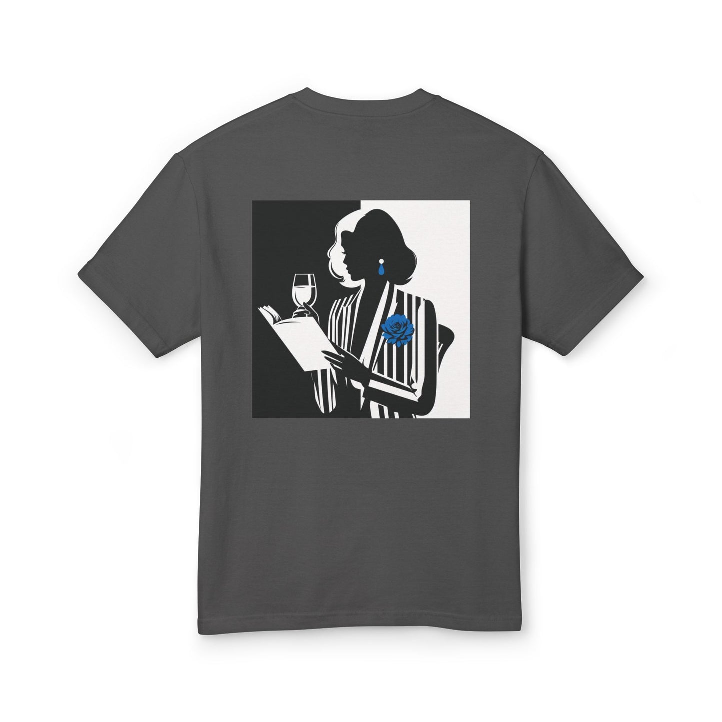 Chic Woman's Art Tee - Unisex Heavyweight Cotton T-Shirt with Stylish Design