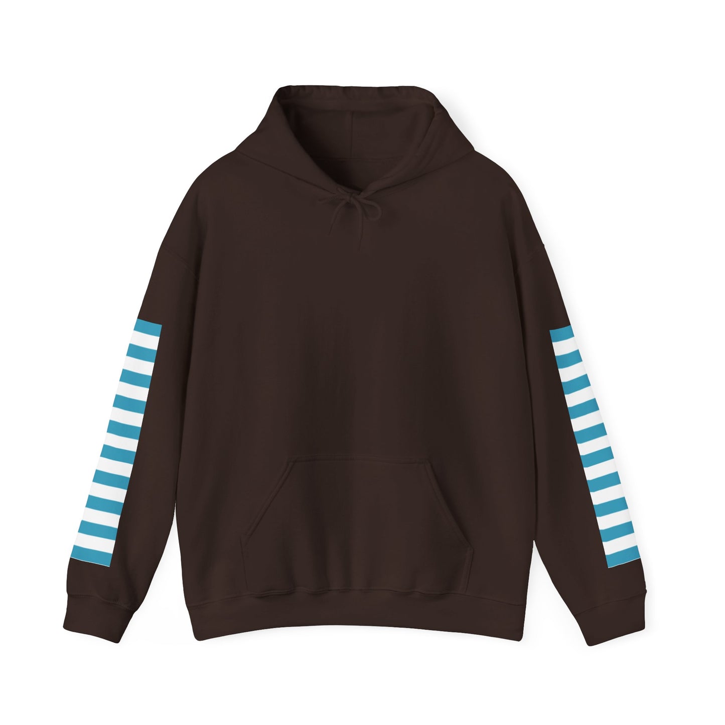 Unisex Striped Heavy Blend Hoodie - Cozy Fashion Statement