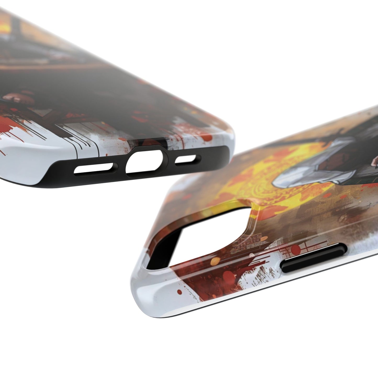 Artistic Tough Phone Cases for Gamers, Unique Phone Cover for Gift, Trendy Phone Accessories, Perfect for Birthdays & Holidays