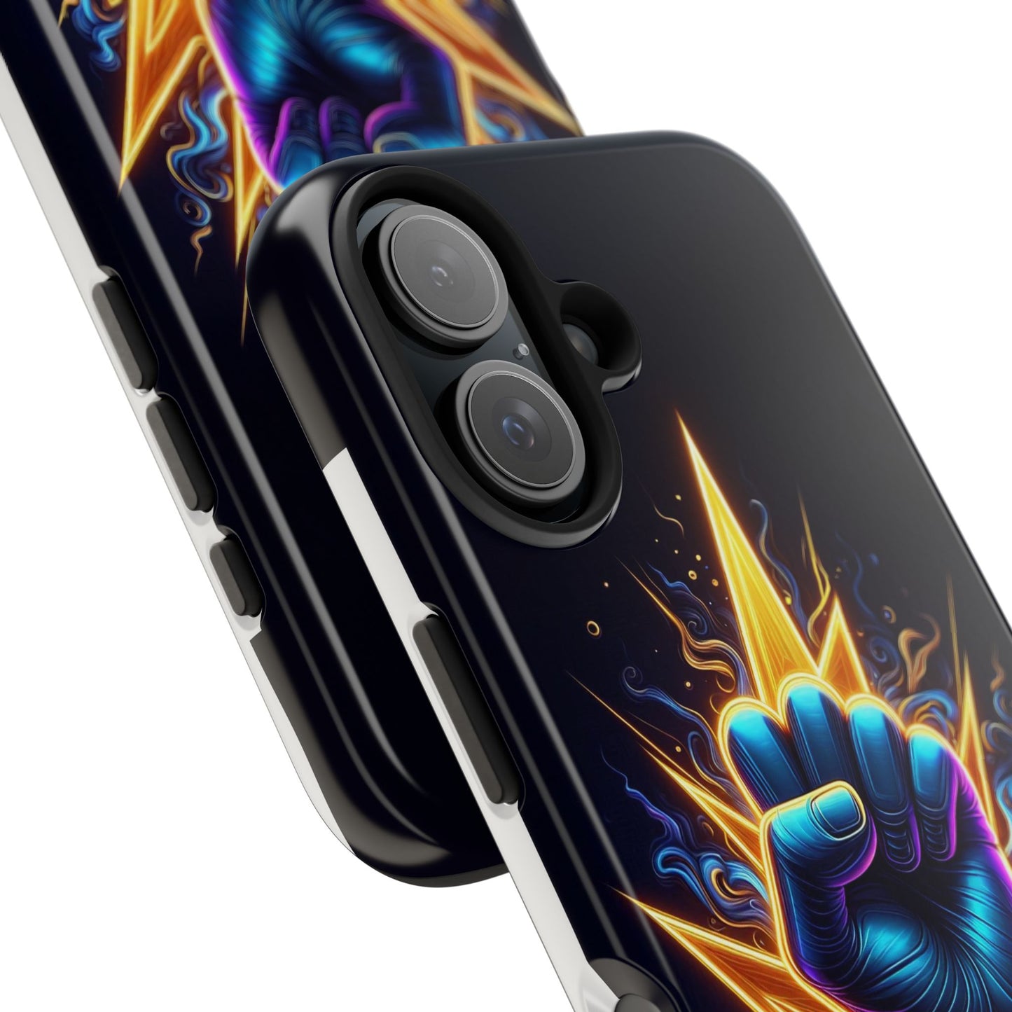 Vibrant Tough Phone Case, Unique Phone Protector, Gift for Him, Colorful Smartphone Cover, Inspirational Design