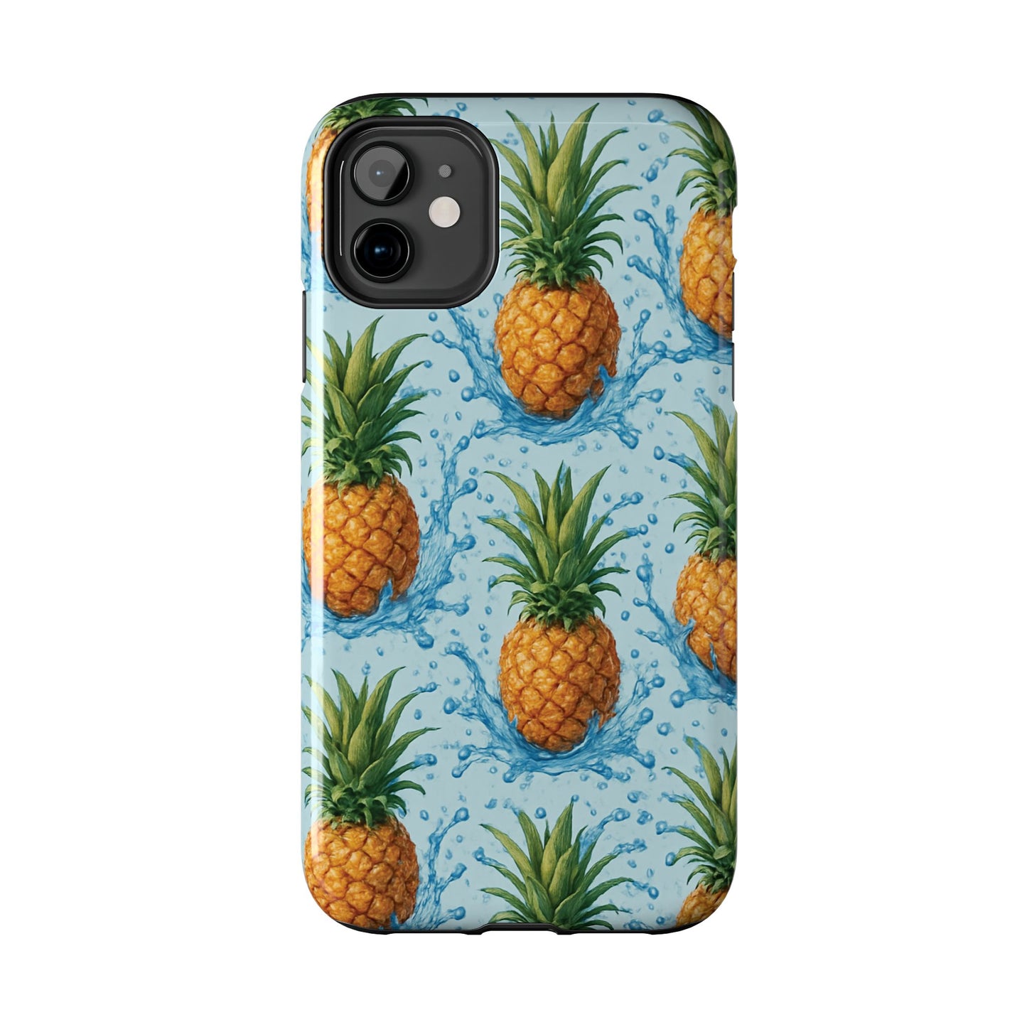 Tropical Pineapple Phone Case, Tough Phone Case, Pineapple Lovers Gift, Summer Vibe Accessory, Cute Phone Cover, Vacation Essentials