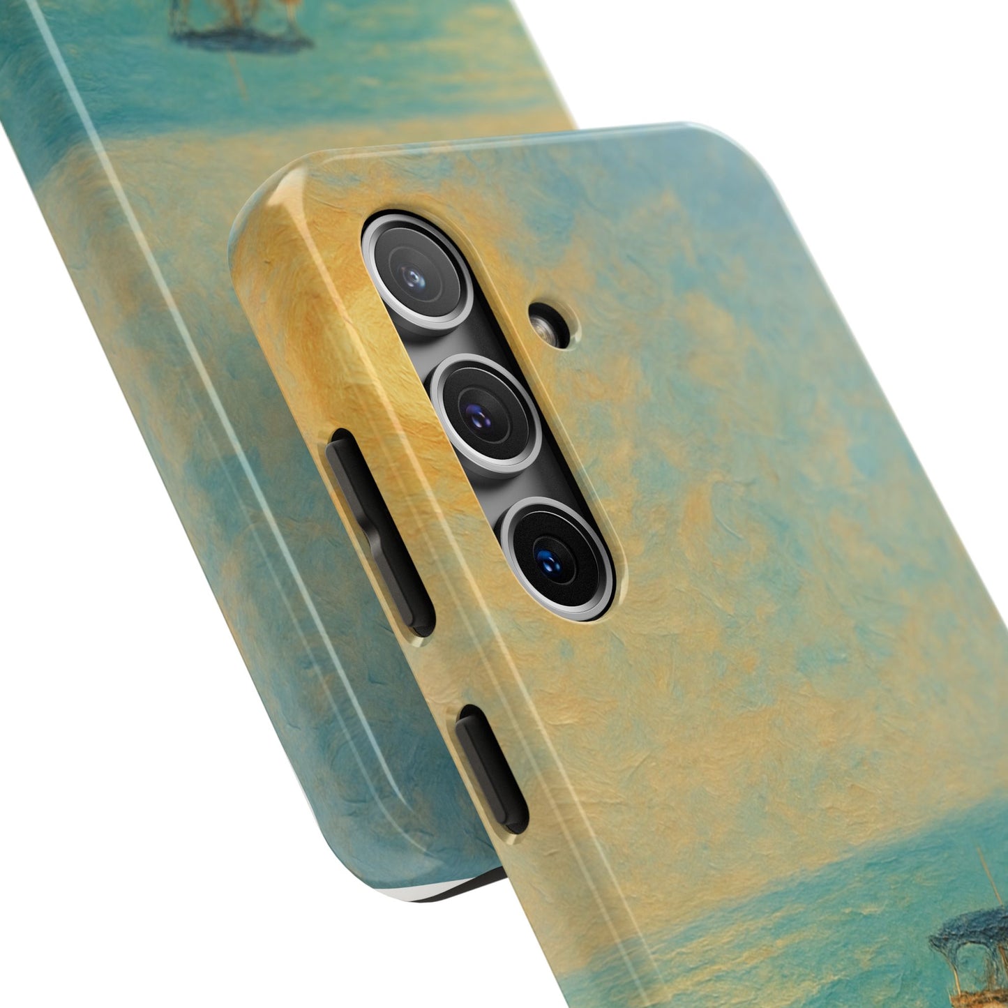 Scenic Ocean Phone Case, Nautical Tough Cases, Beach Lover Gift, Sailboat Decor, Coastal Home Accessories