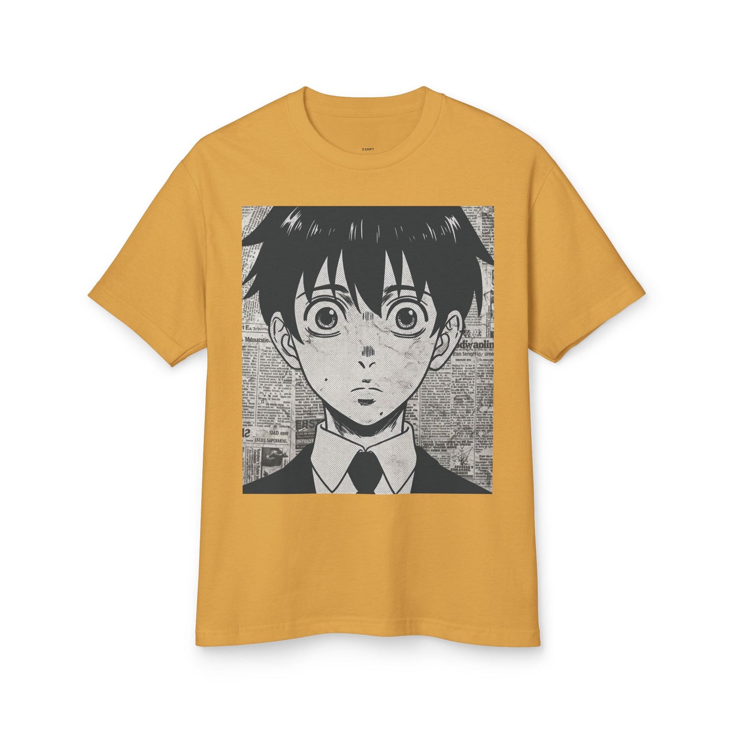 Anime Inspired Heavyweight Cotton Tee | Casual Streetwear, Gift for Fans, Graphic Tee, Comfortable Everyday Wear, Unique Style