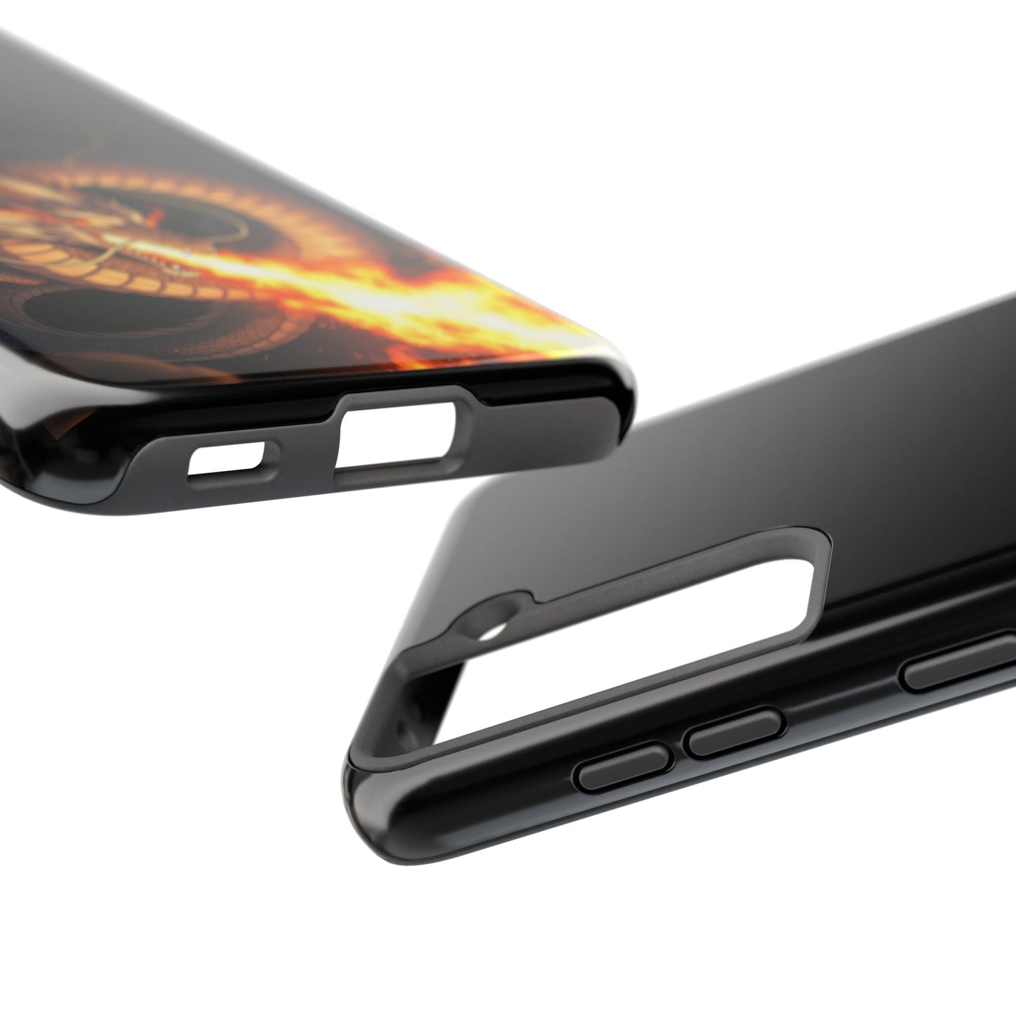 Dragon Fire Phone Case | Tough & Stylish, Perfect for Gamers, Gift for Tech Lovers, Protective Accessory, Adjustable Fit