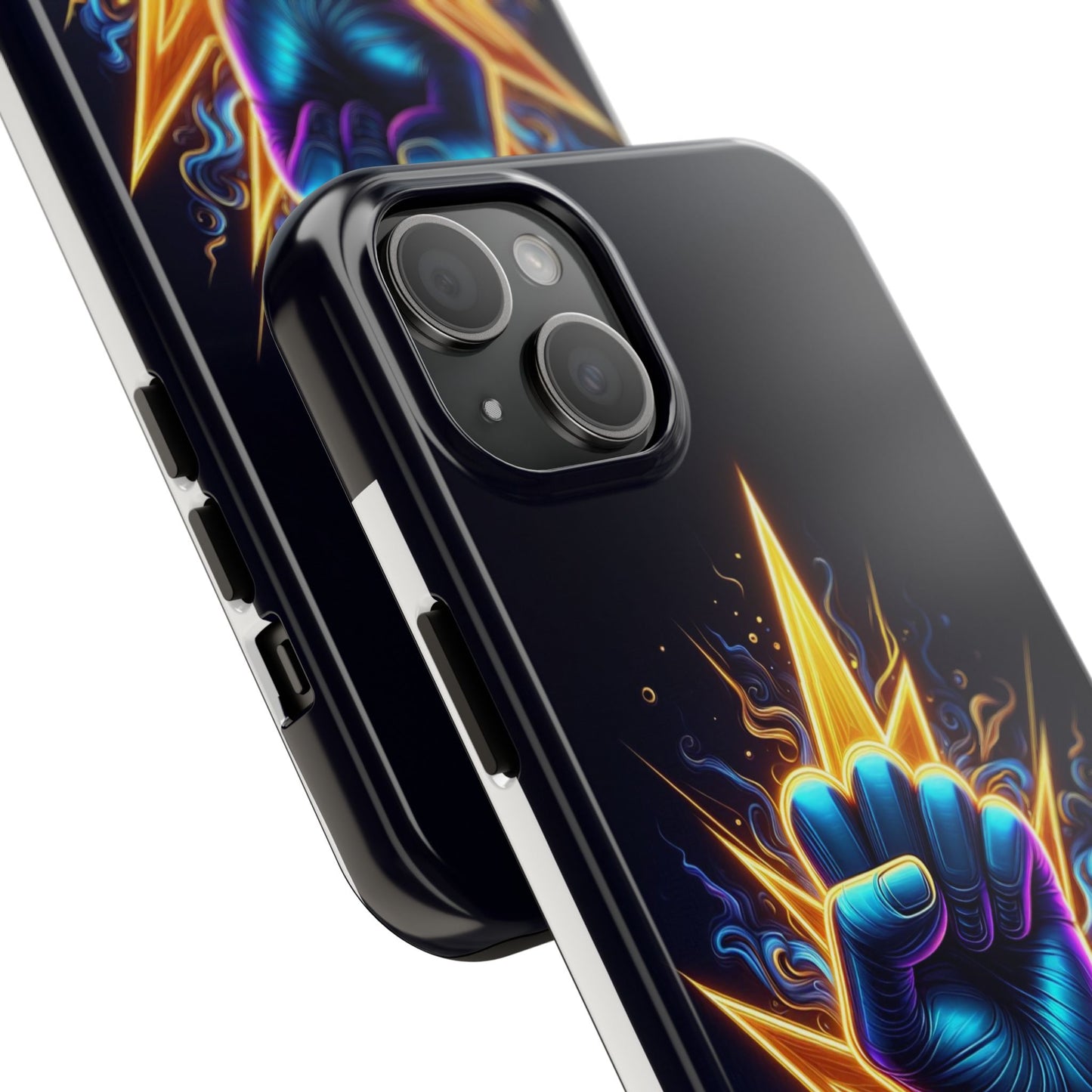 Vibrant Tough Phone Case, Unique Phone Protector, Gift for Him, Colorful Smartphone Cover, Inspirational Design