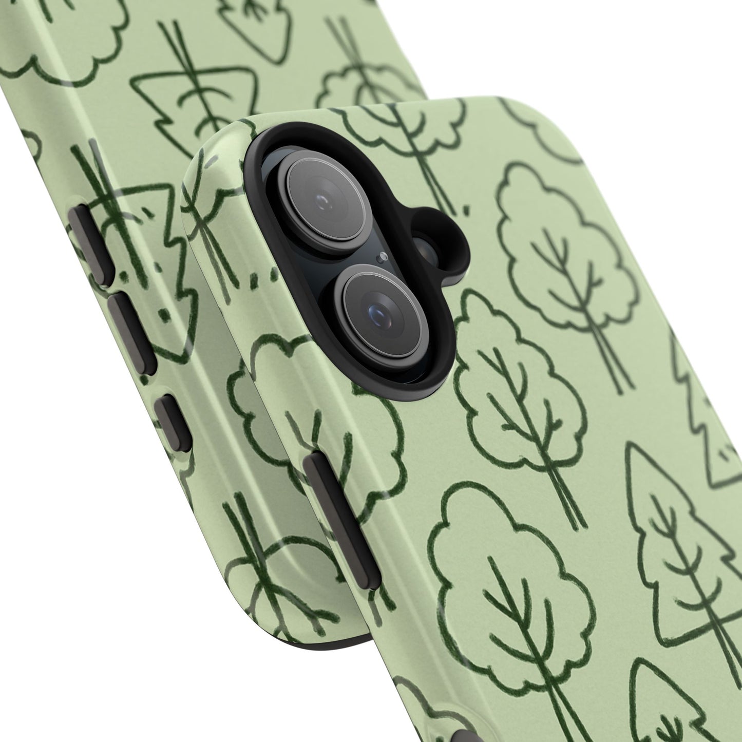 Nature-Inspired Tough Phone Cases | Forest Pattern, Eco-Friendly Design, Gift for Nature Lovers, Outdoor Enthusiasts, Phone Protection