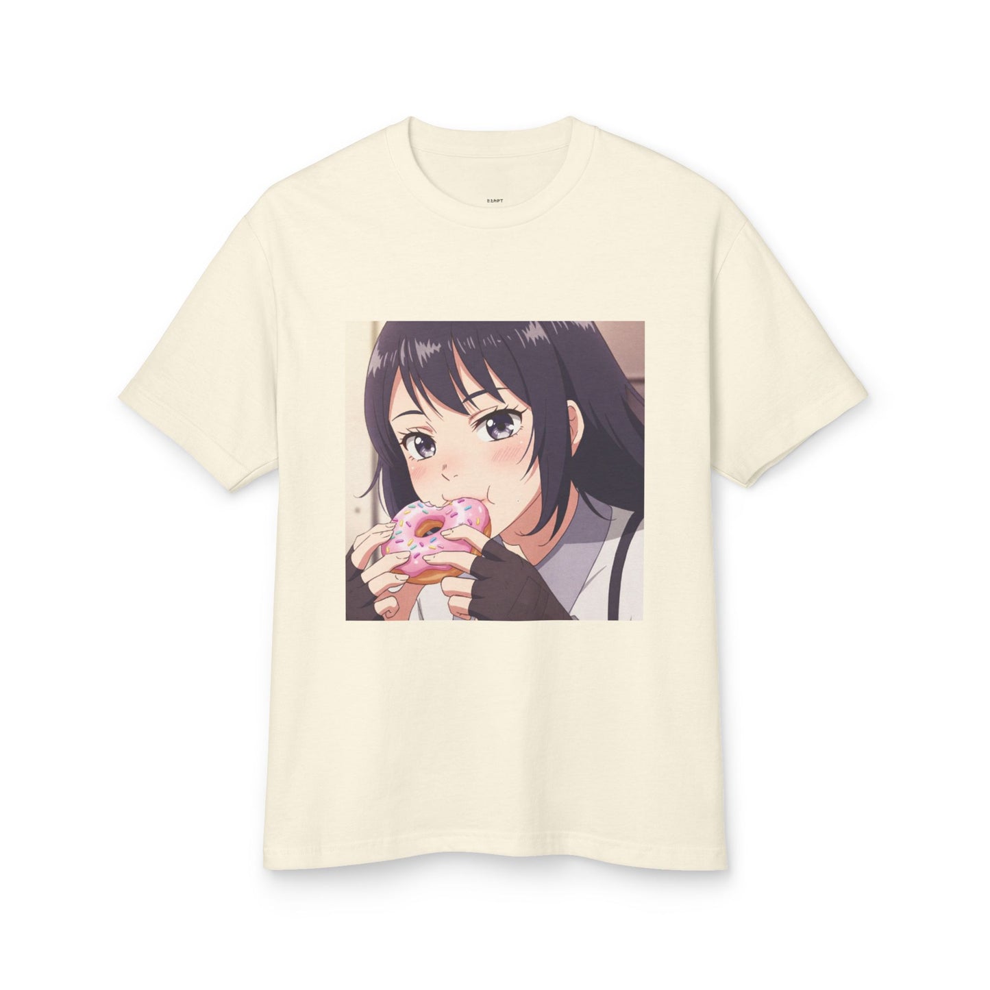 Anime Inspired Cute Foodie Tee, Unisex Graphic Shirt, Kawaii Apparel, Perfect Gift for Fans, Casual Everyday Wear