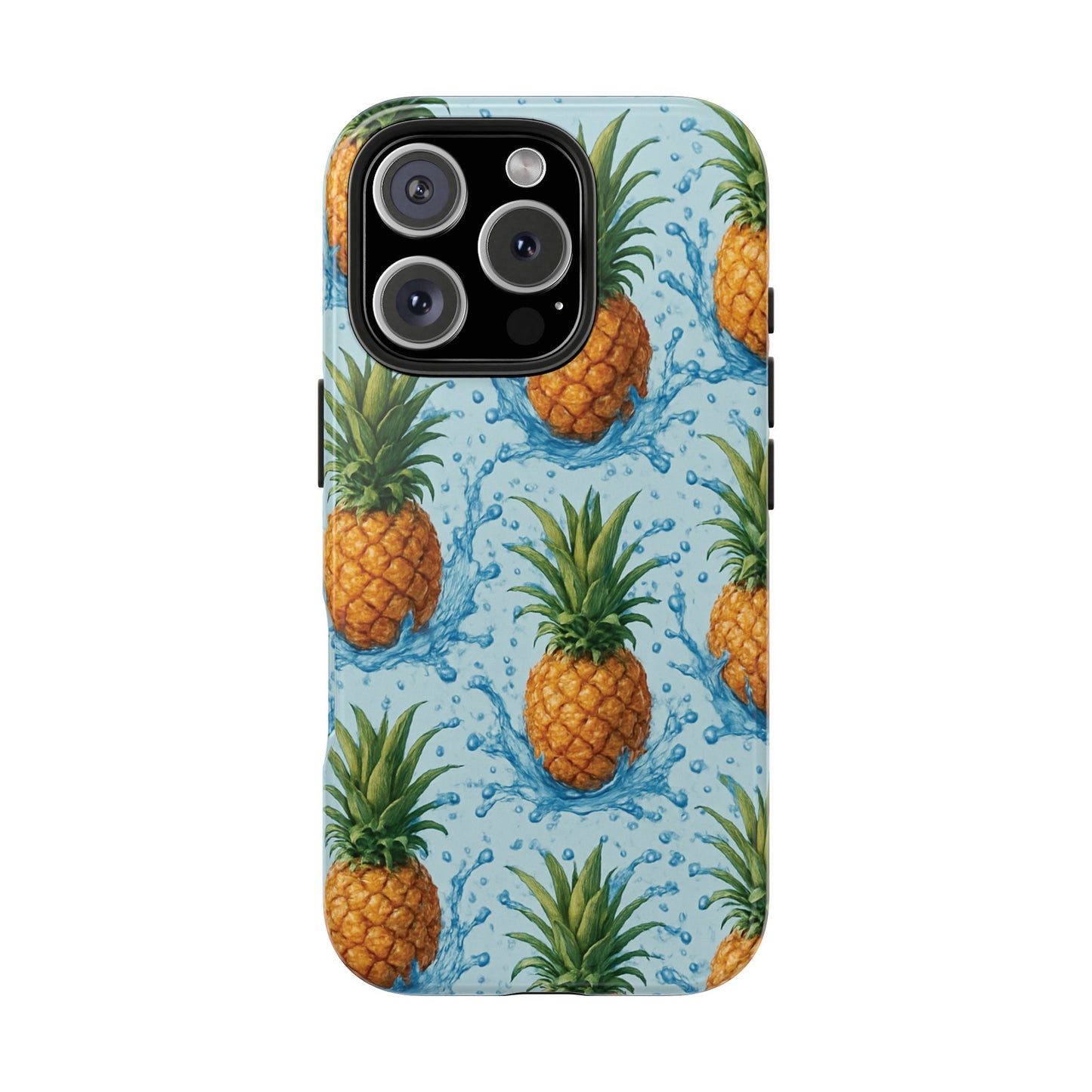 Tropical Pineapple Phone Case, Tough Phone Case, Pineapple Lovers Gift, Summer Vibe Accessory, Cute Phone Cover, Vacation Essentials