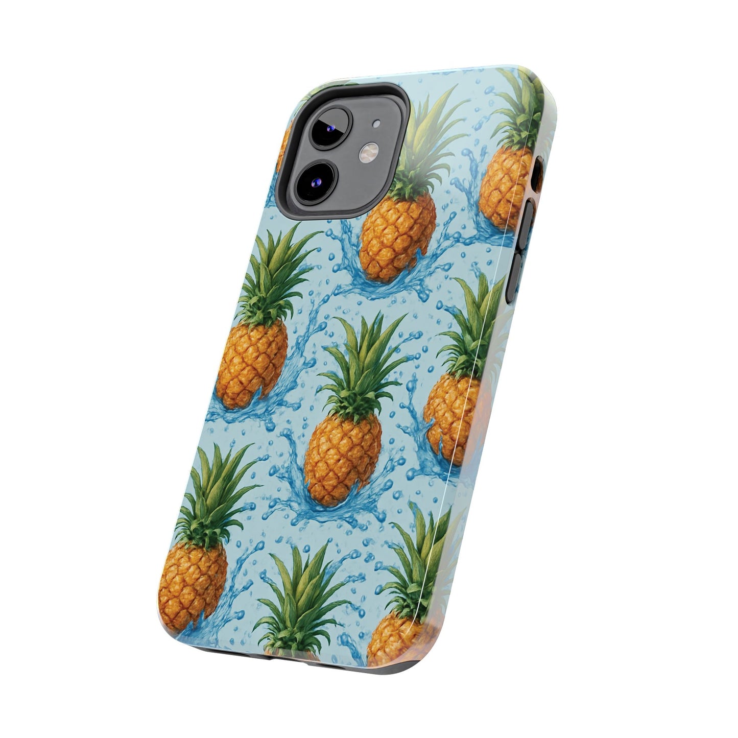 Tropical Pineapple Phone Case, Tough Phone Case, Pineapple Lovers Gift, Summer Vibe Accessory, Cute Phone Cover, Vacation Essentials