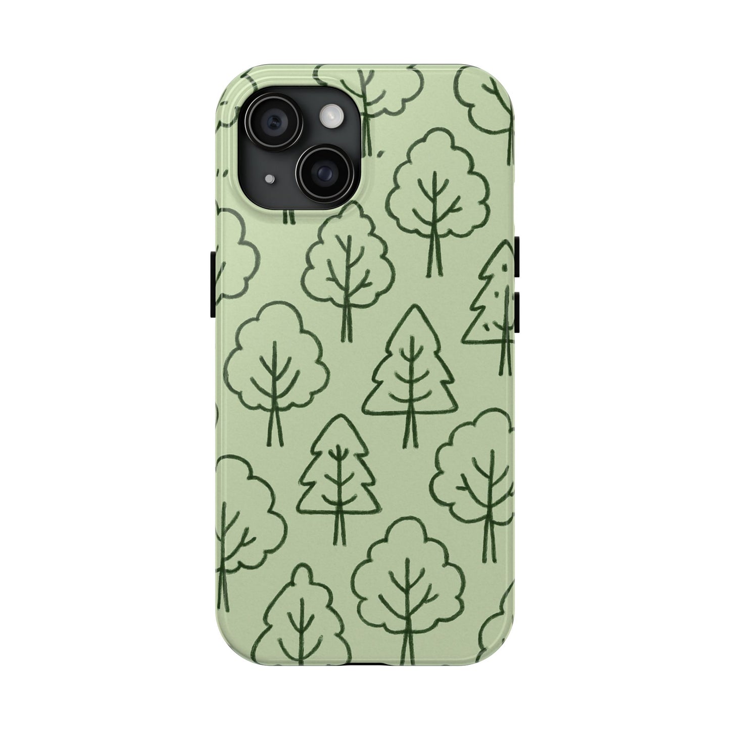 Nature-Inspired Tough Phone Cases | Forest Pattern, Eco-Friendly Design, Gift for Nature Lovers, Outdoor Enthusiasts, Phone Protection