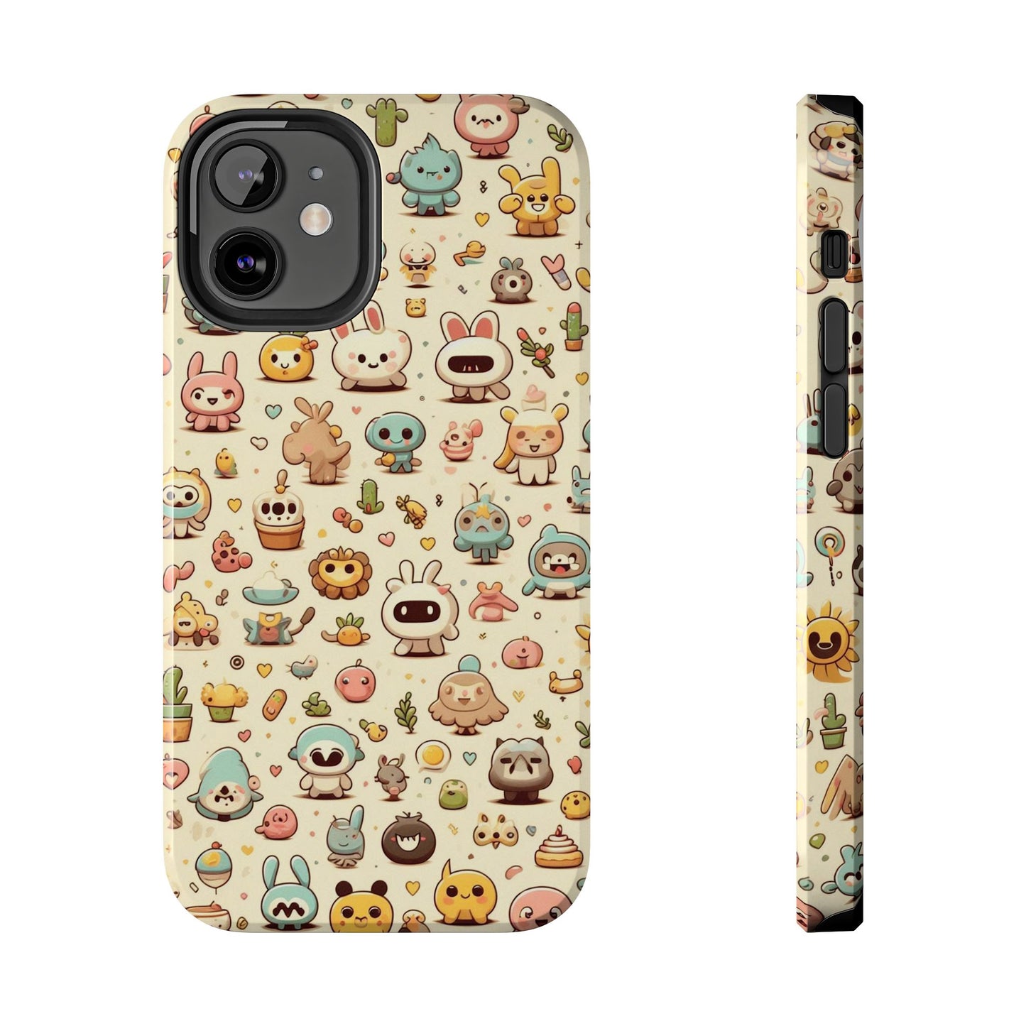 Cute Cartoon Phone Cases - Kawaii Design for Kids, Fun Gift for Birthdays, Durable Protection, Unique Colors, Everyday Use