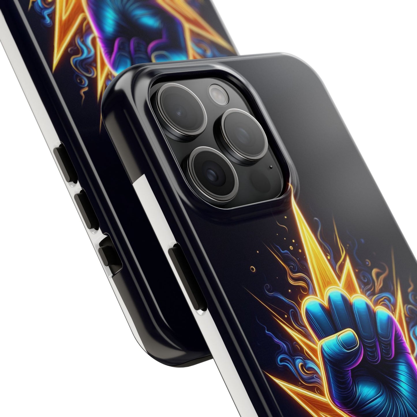 Vibrant Tough Phone Case, Unique Phone Protector, Gift for Him, Colorful Smartphone Cover, Inspirational Design